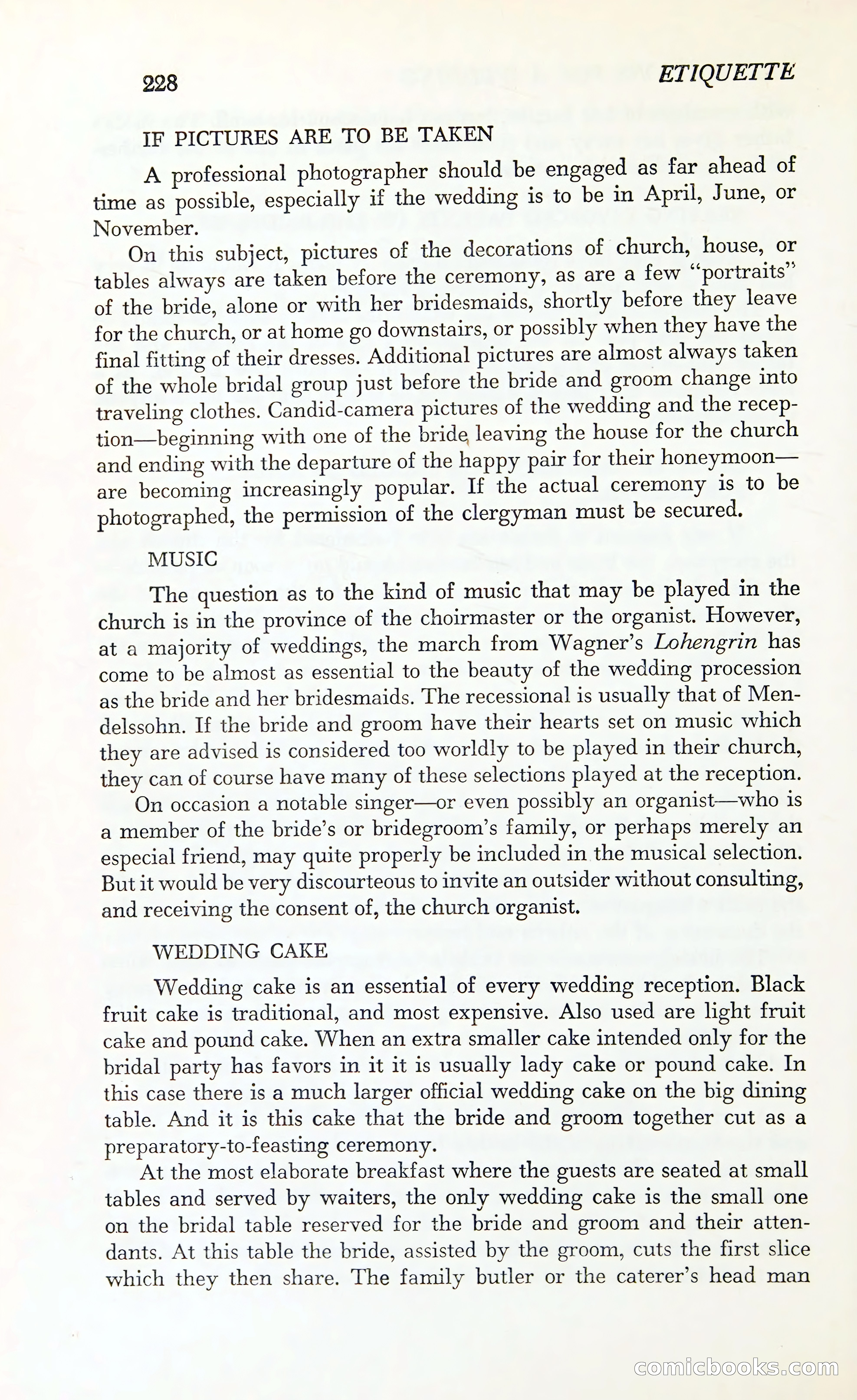 Etiquette: The Blue Book of Social Usage — page 271 of 399
