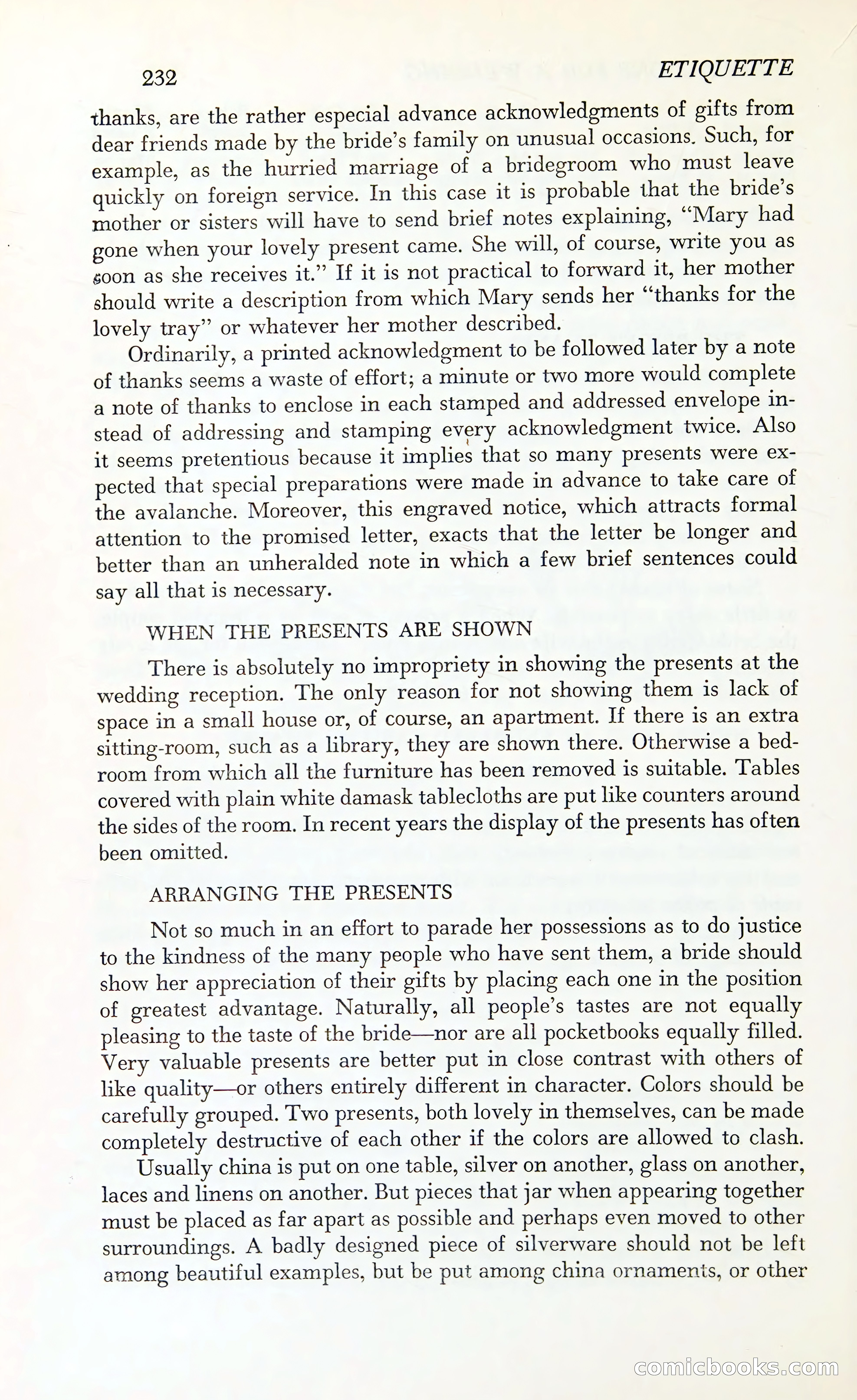 Etiquette: The Blue Book of Social Usage — page 275 of 399
