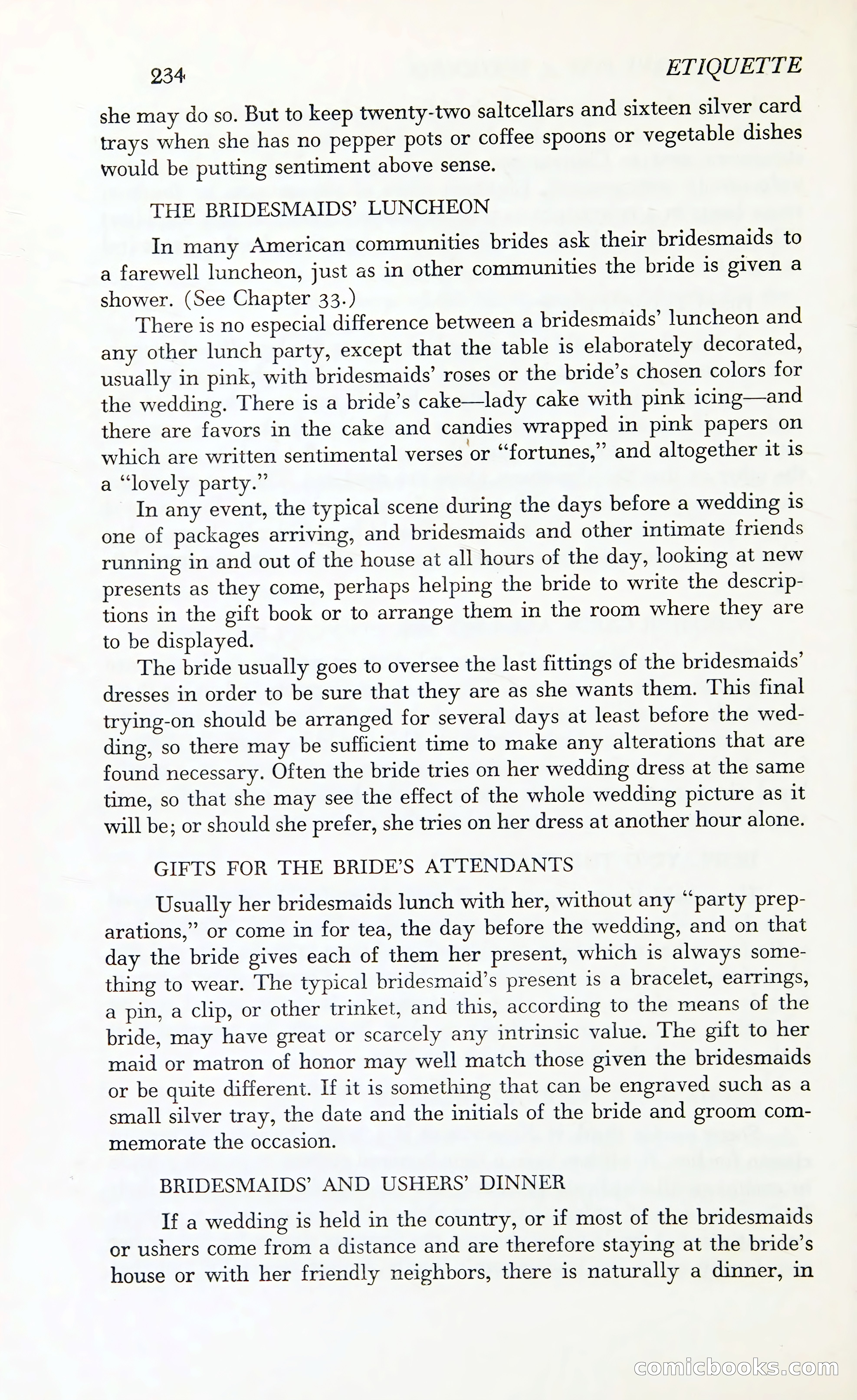 Etiquette: The Blue Book of Social Usage — page 277 of 399