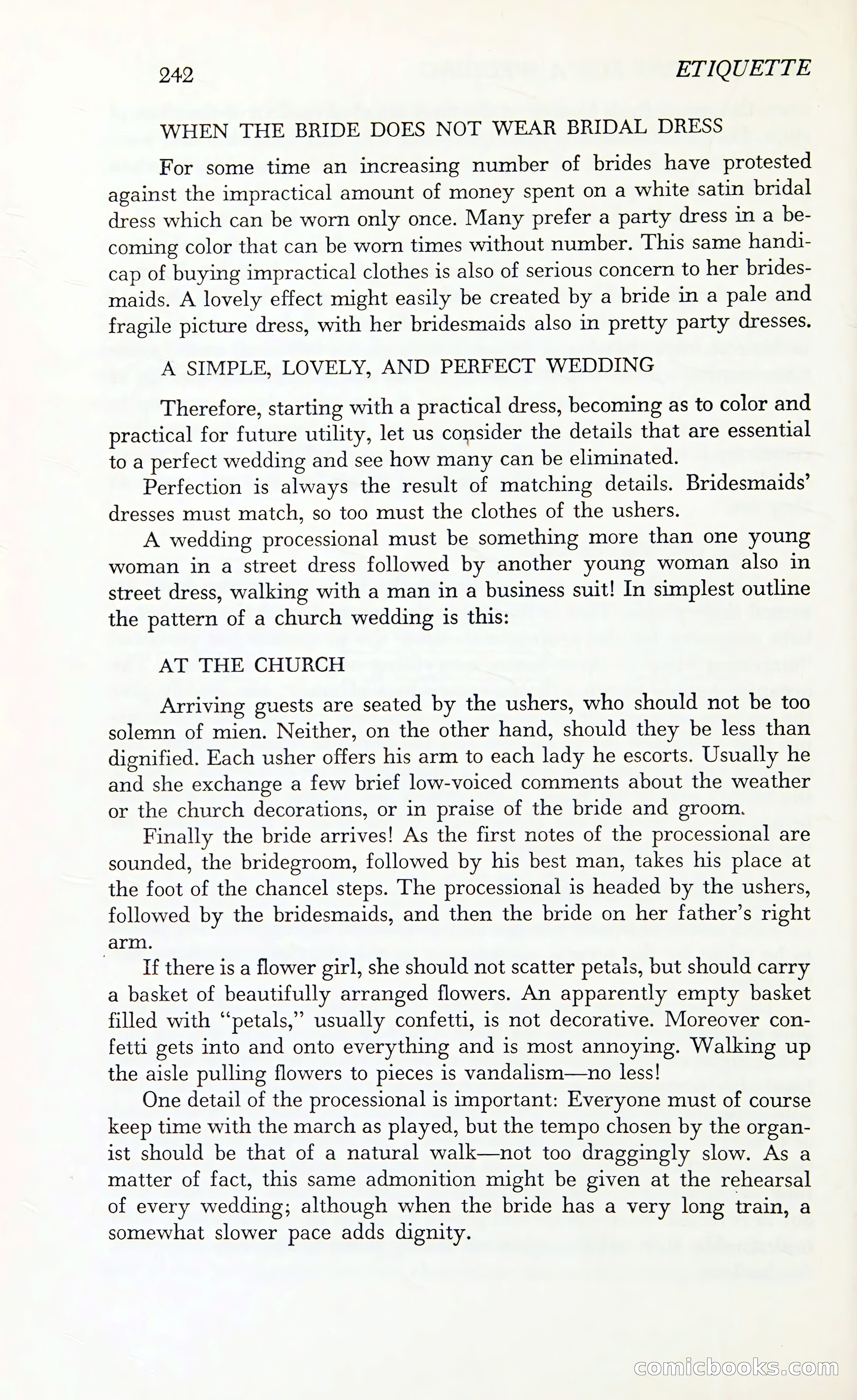 Etiquette: The Blue Book of Social Usage — page 285 of 399