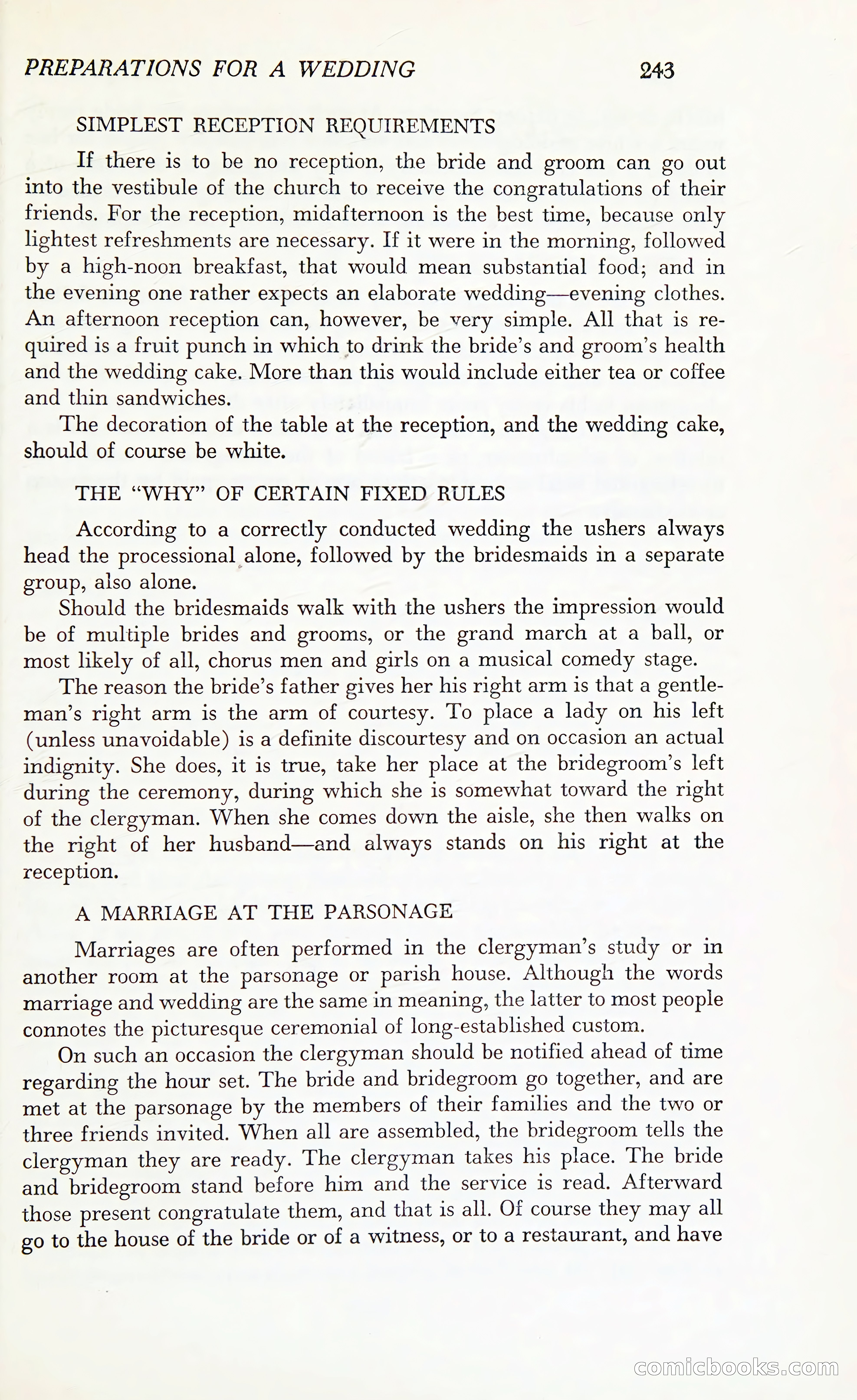 Etiquette: The Blue Book of Social Usage — page 286 of 399