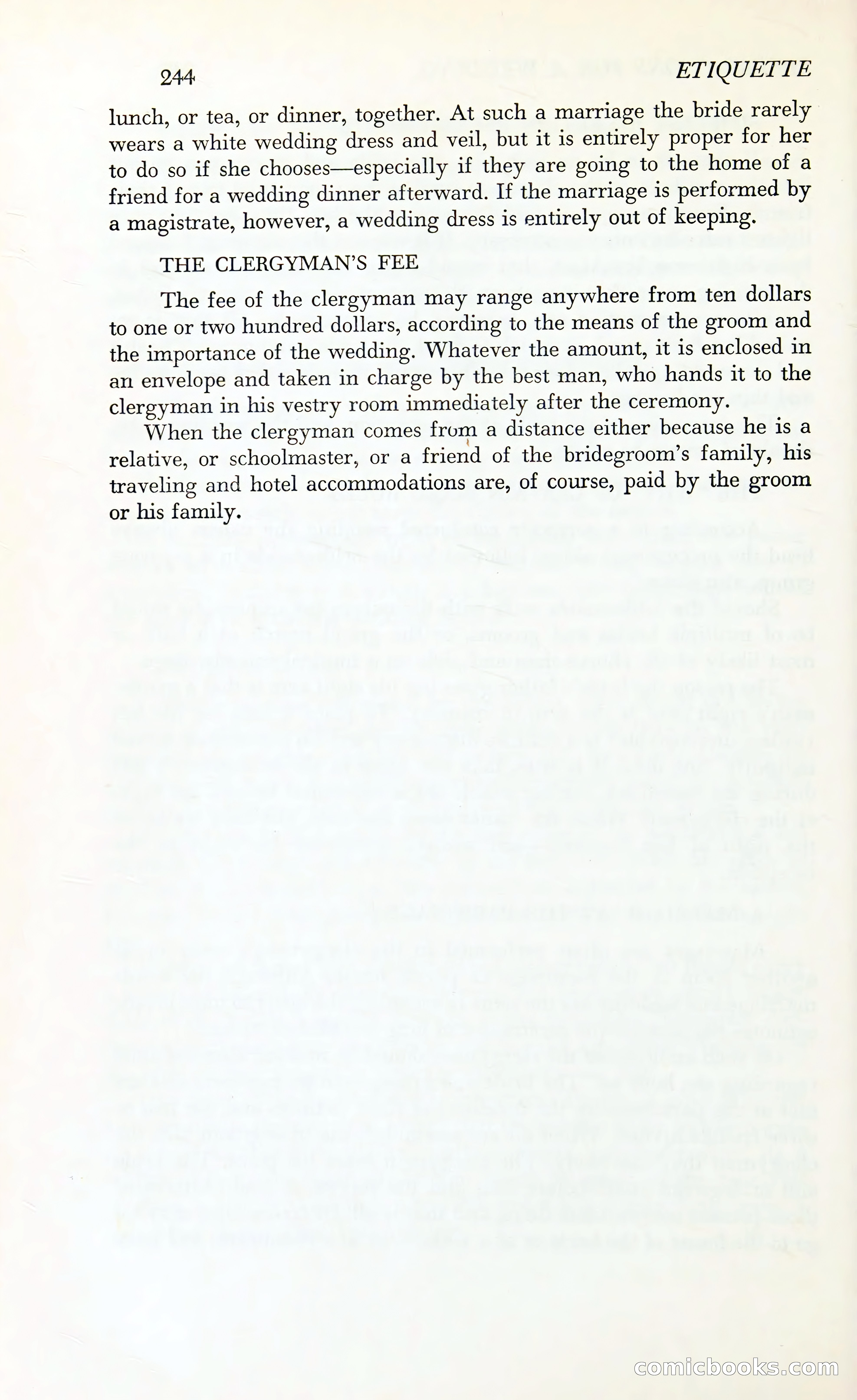 Etiquette: The Blue Book of Social Usage — page 287 of 399