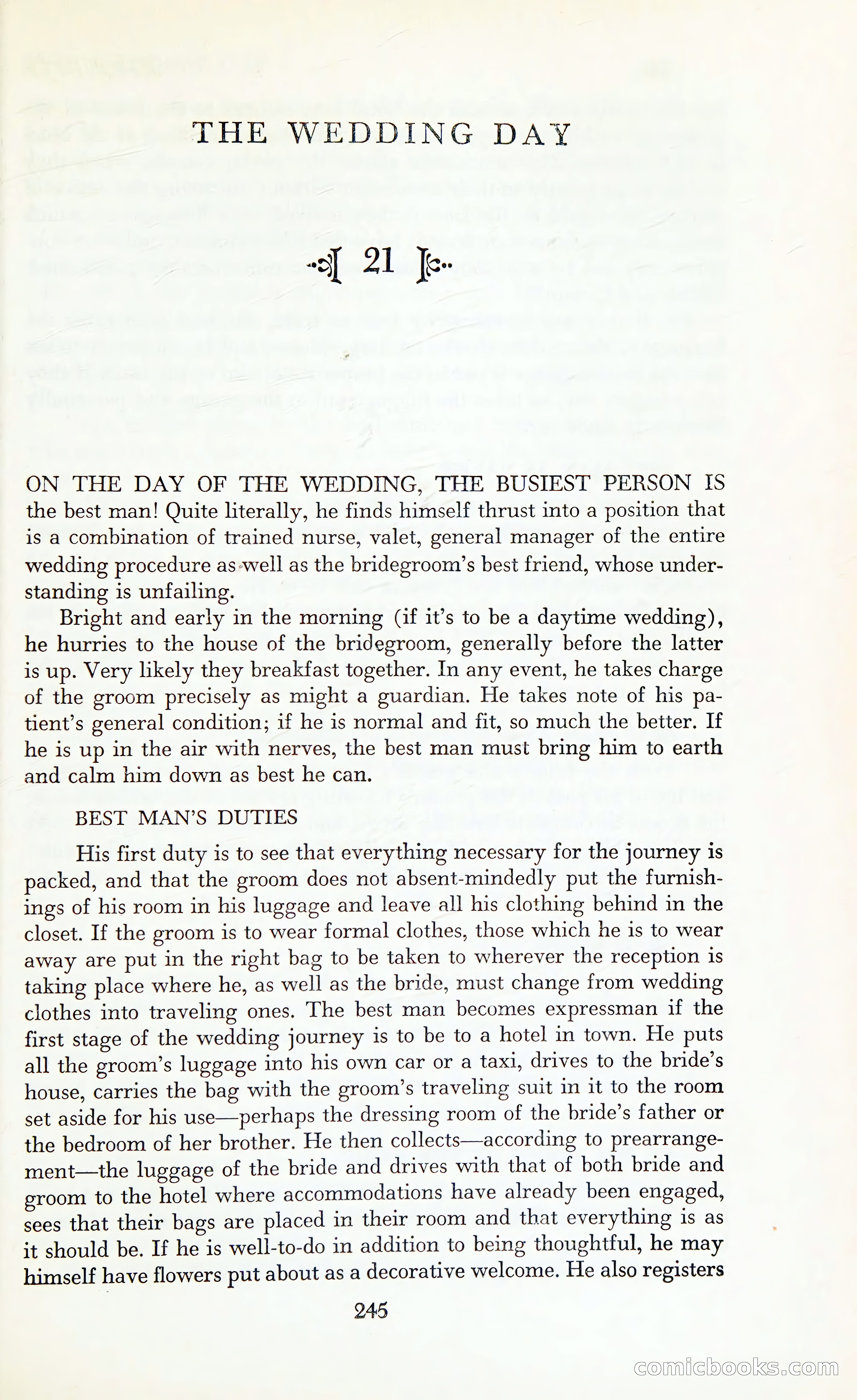 Etiquette: The Blue Book of Social Usage — page 288 of 399