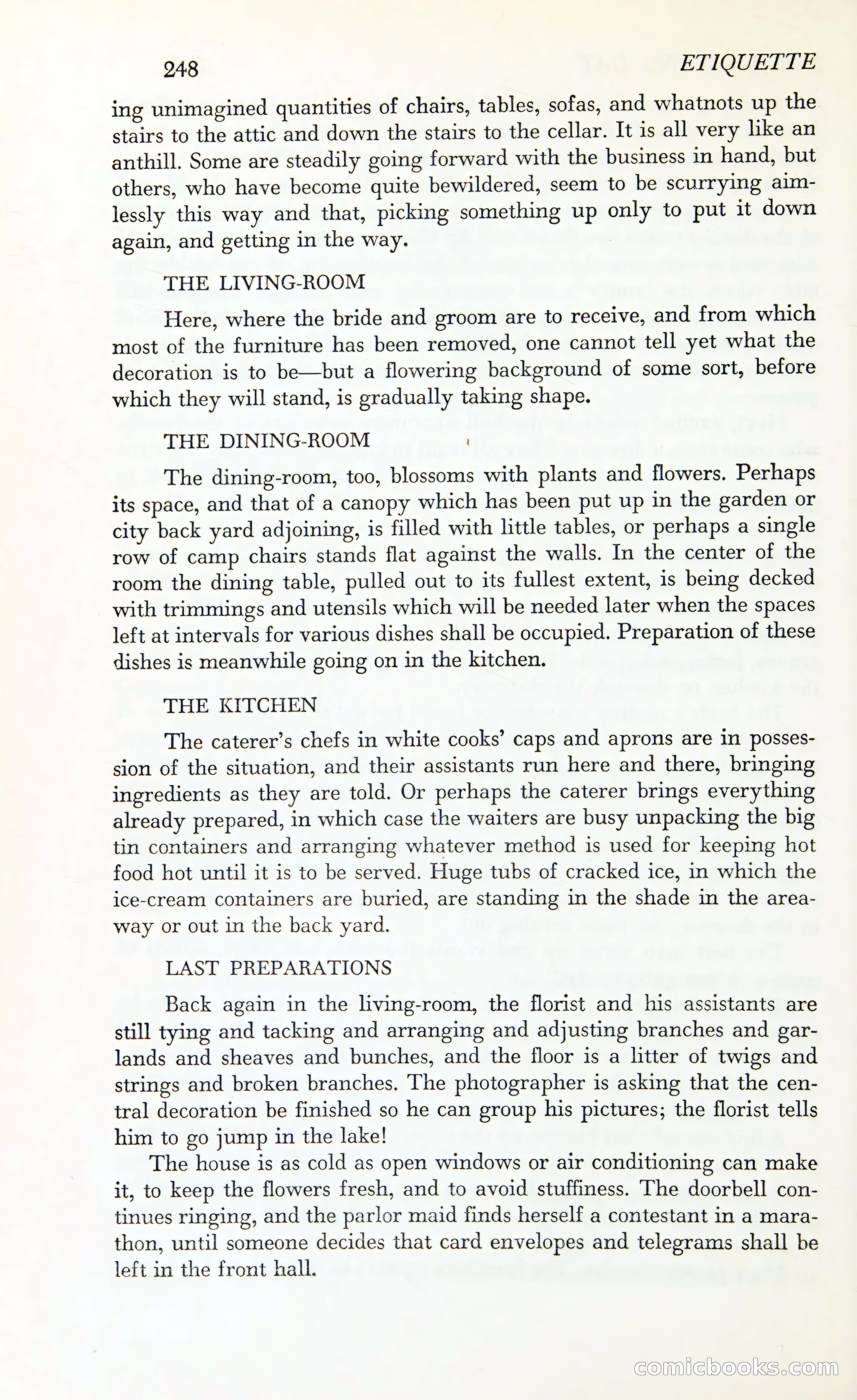 Etiquette: The Blue Book of Social Usage — page 291 of 399