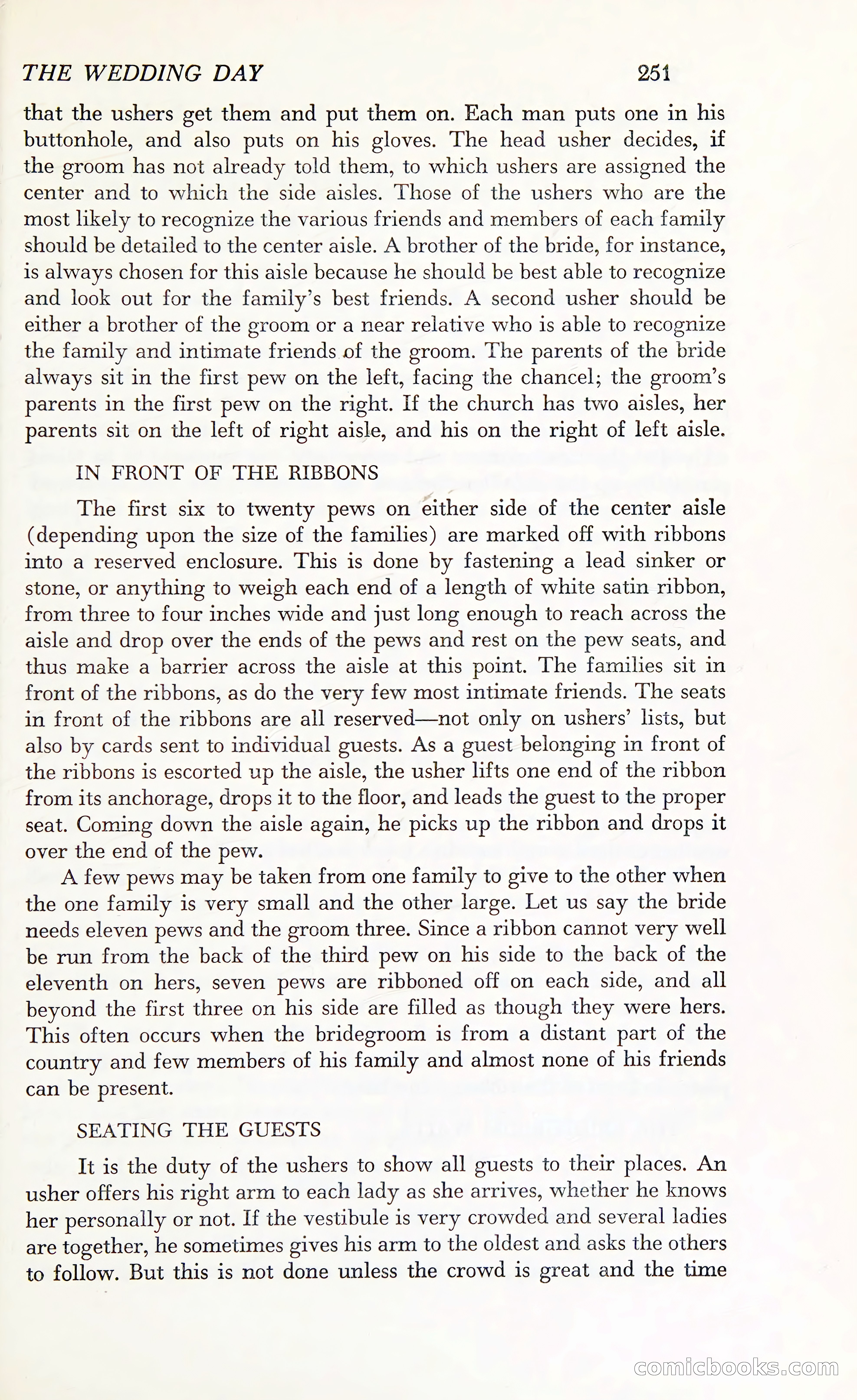 Etiquette: The Blue Book of Social Usage — page 294 of 399