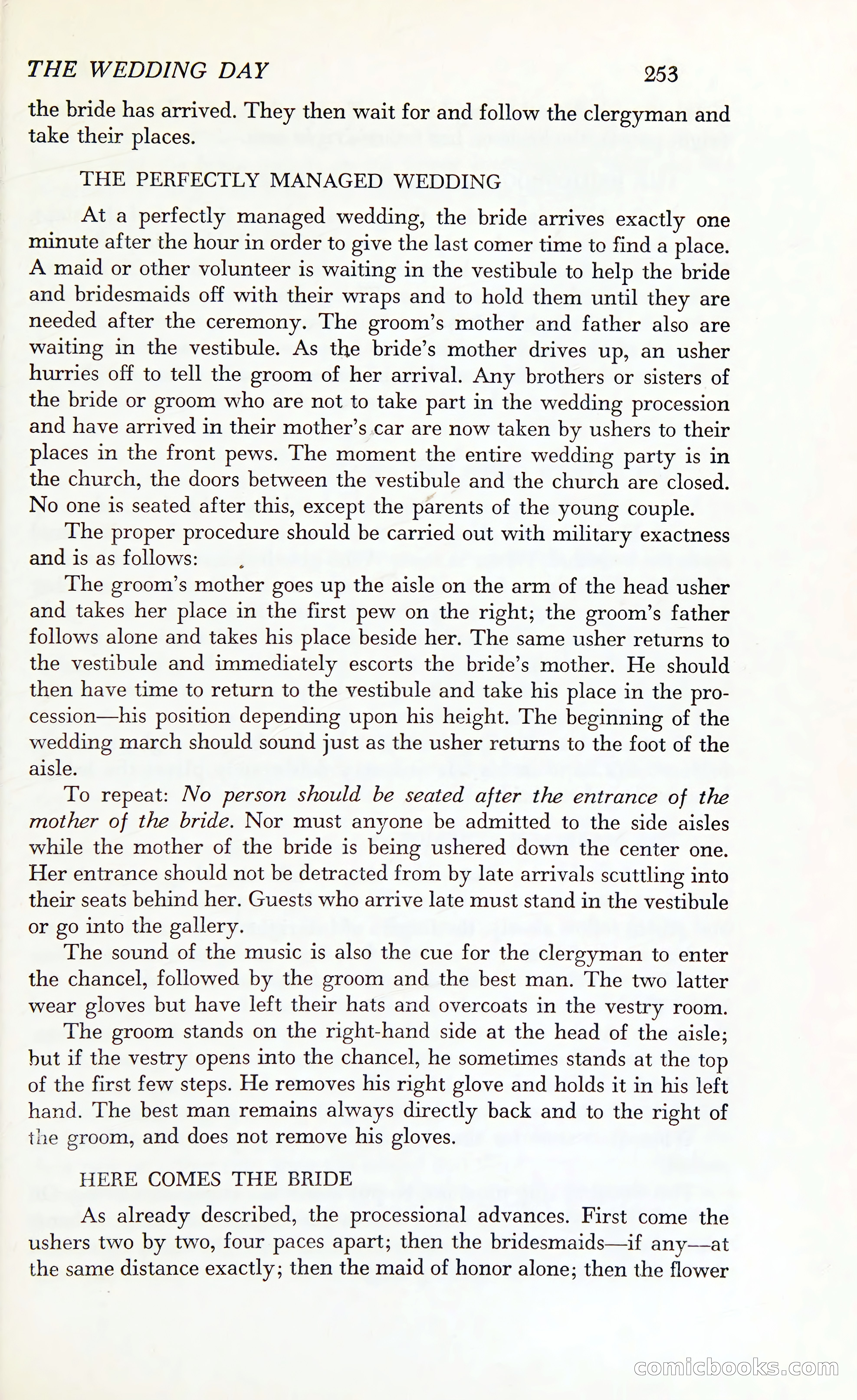 Etiquette: The Blue Book of Social Usage — page 296 of 399