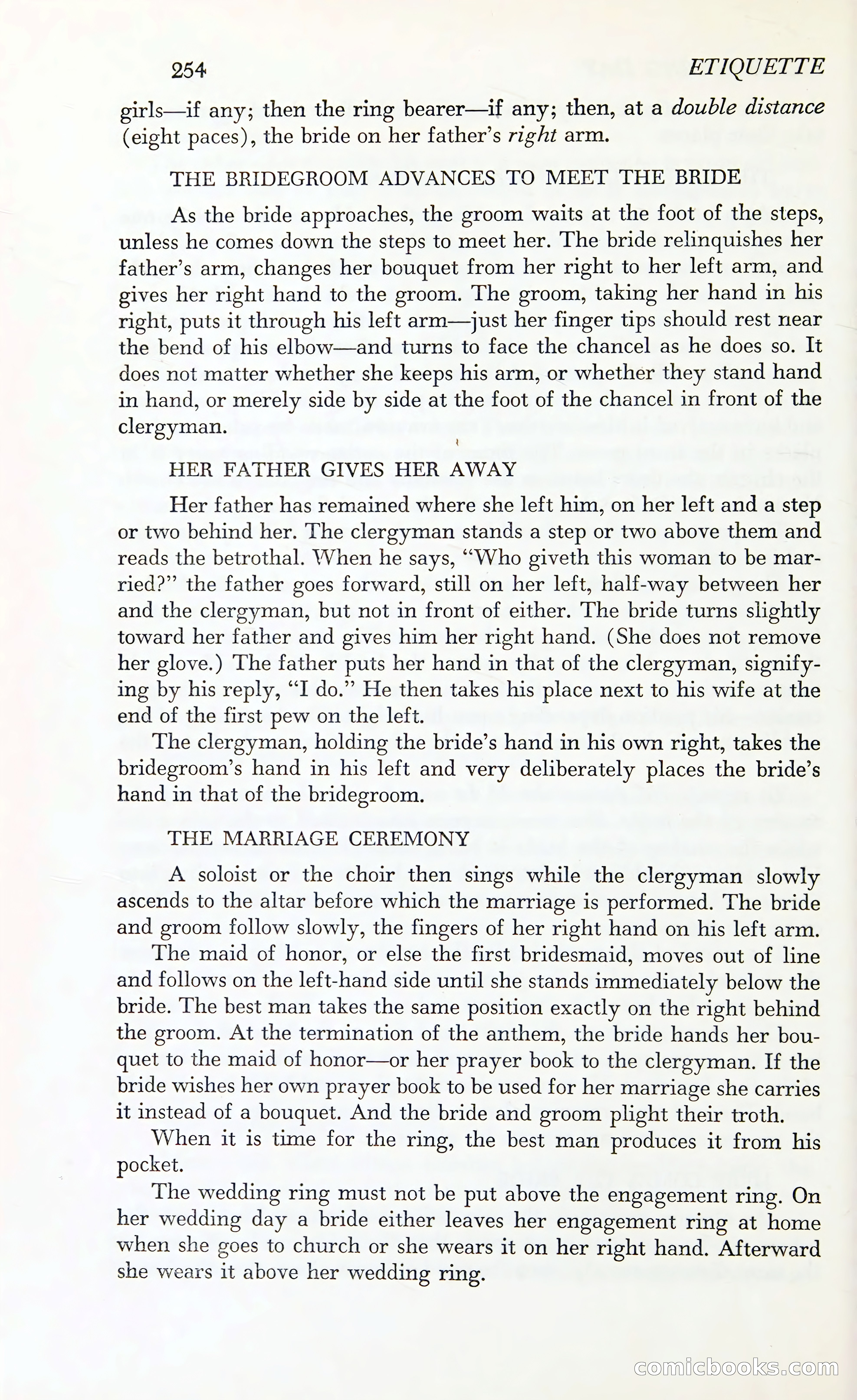 Etiquette: The Blue Book of Social Usage — page 297 of 399