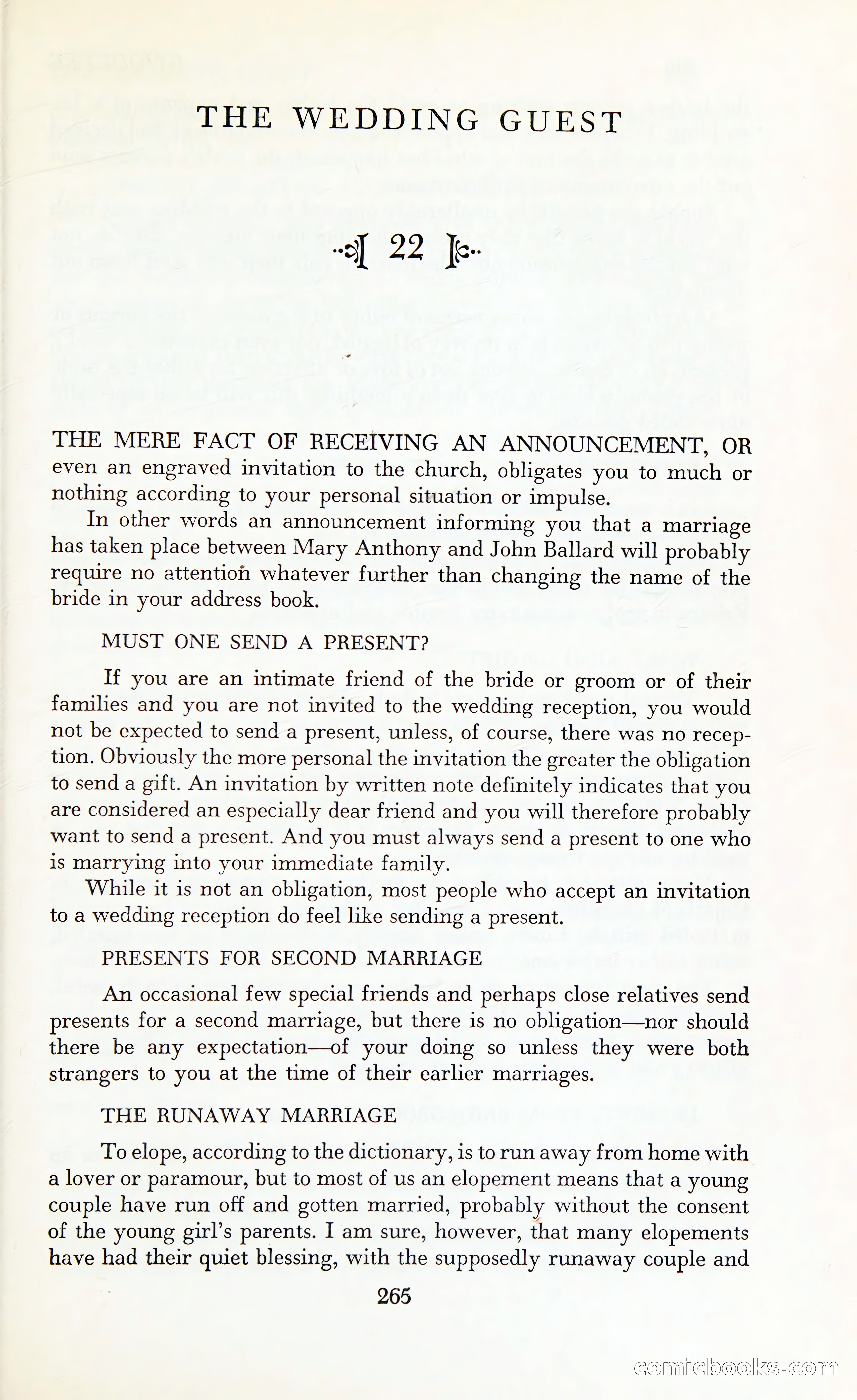 Etiquette: The Blue Book of Social Usage — page 310 of 399
