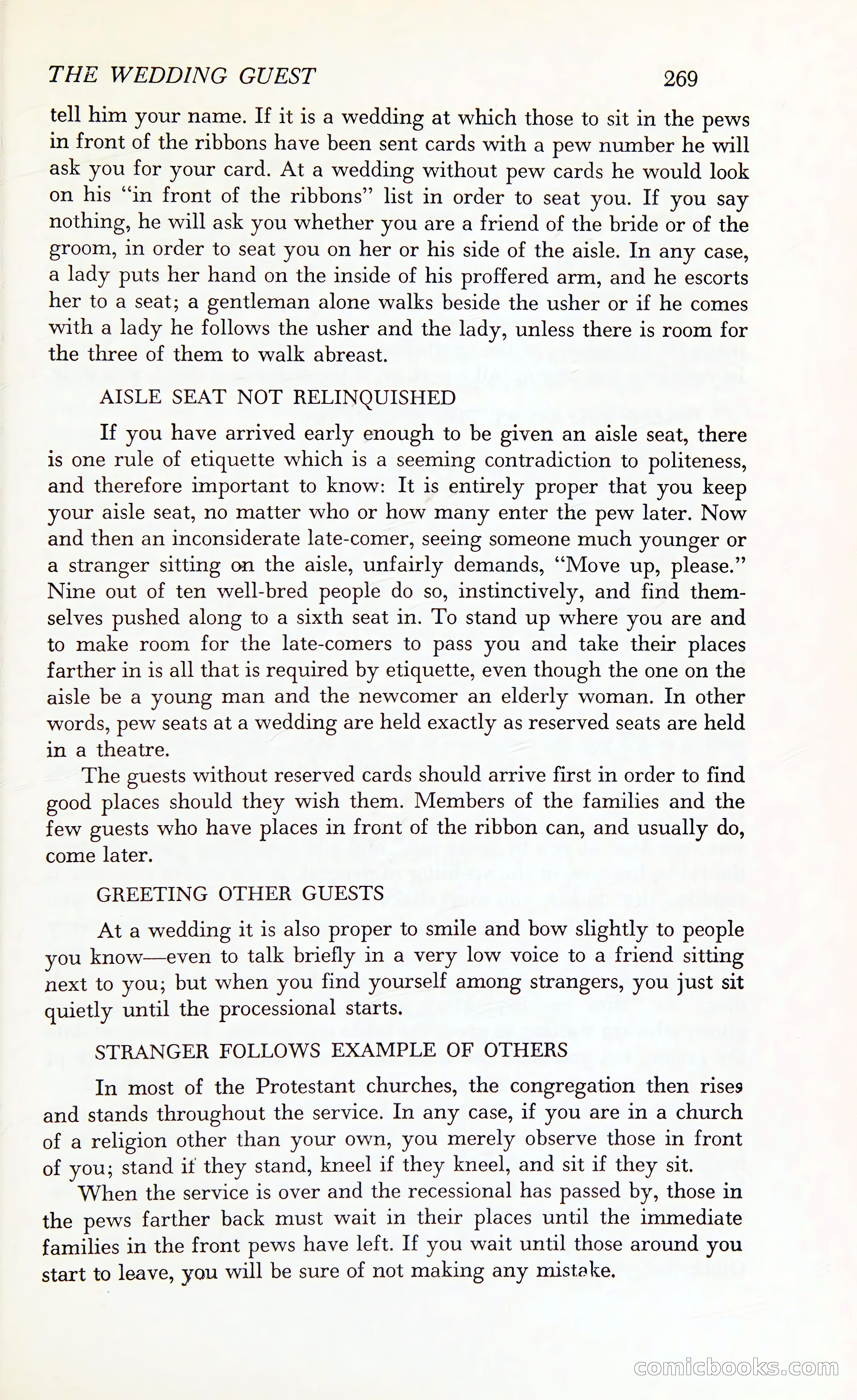 Etiquette: The Blue Book of Social Usage — page 314 of 399