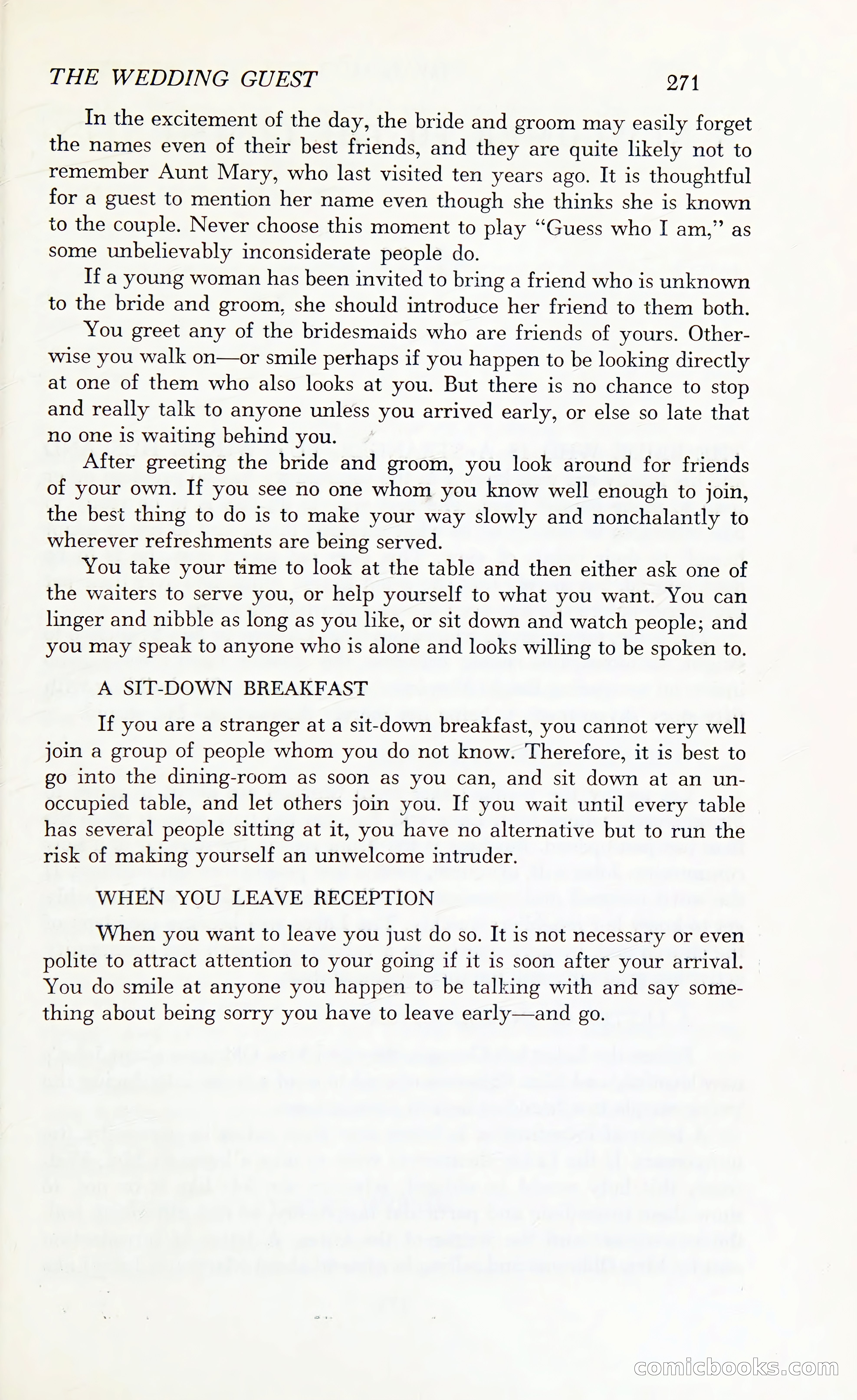 Etiquette: The Blue Book of Social Usage — page 316 of 399