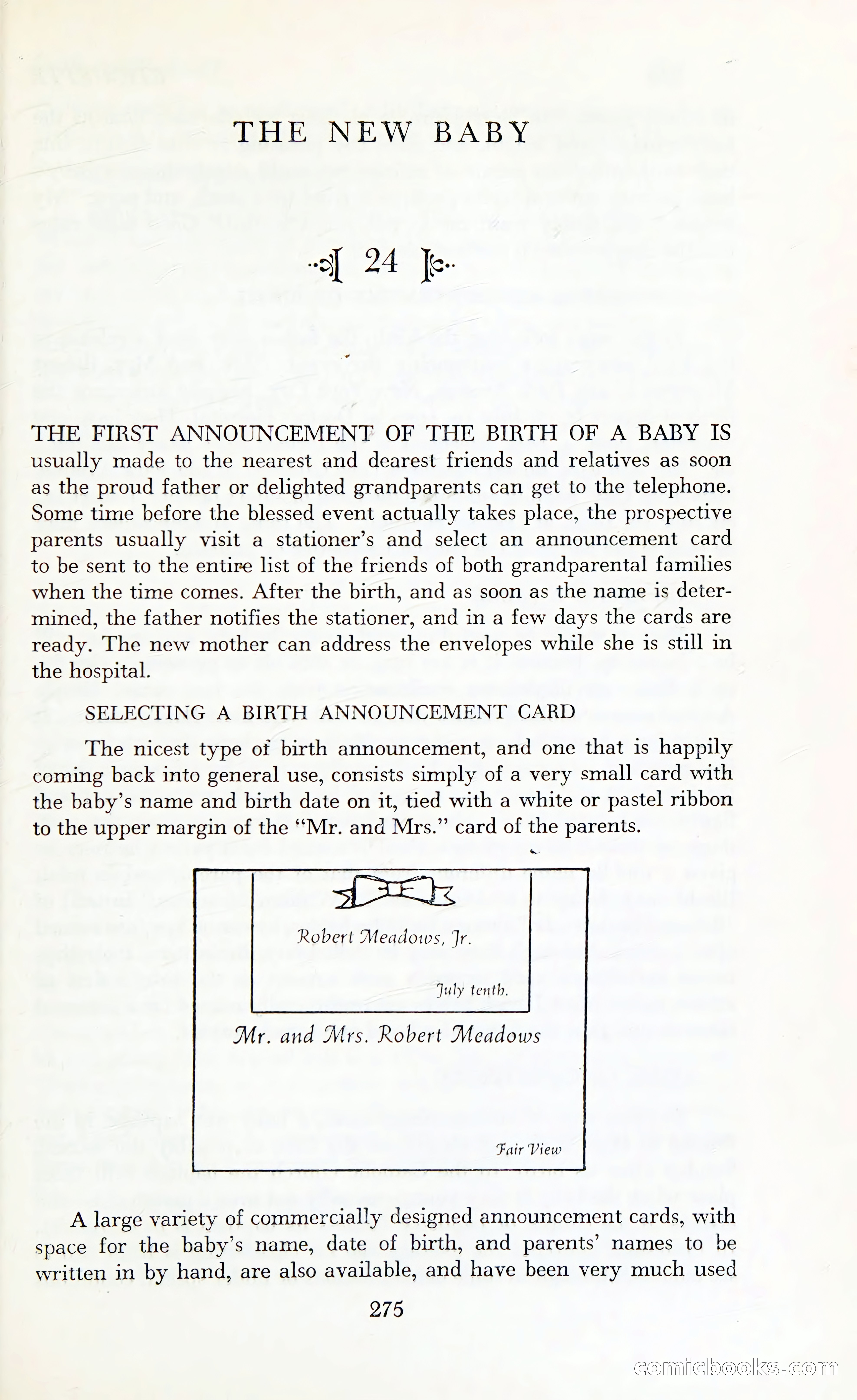 Etiquette: The Blue Book of Social Usage — page 320 of 399