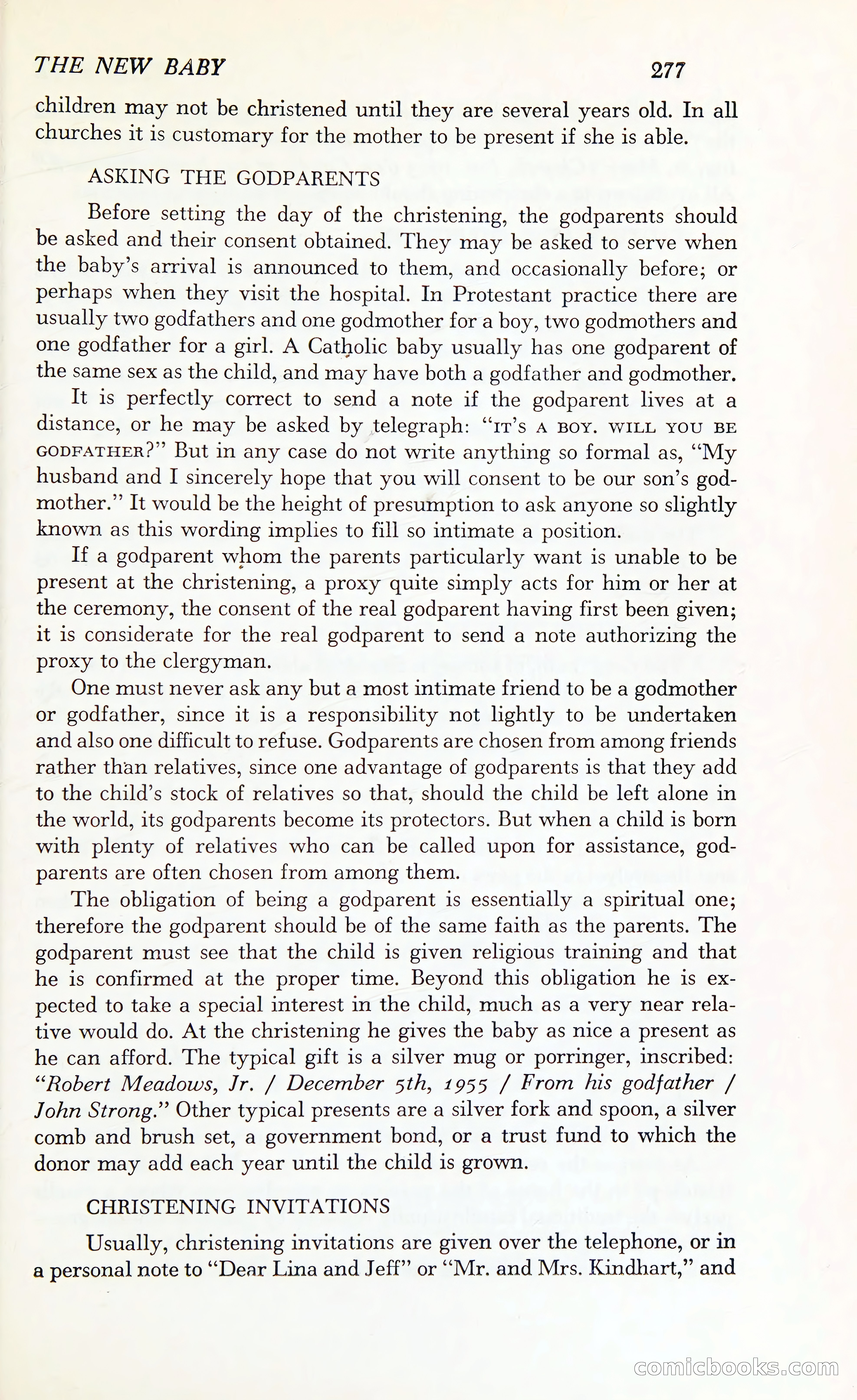 Etiquette: The Blue Book of Social Usage — page 322 of 399