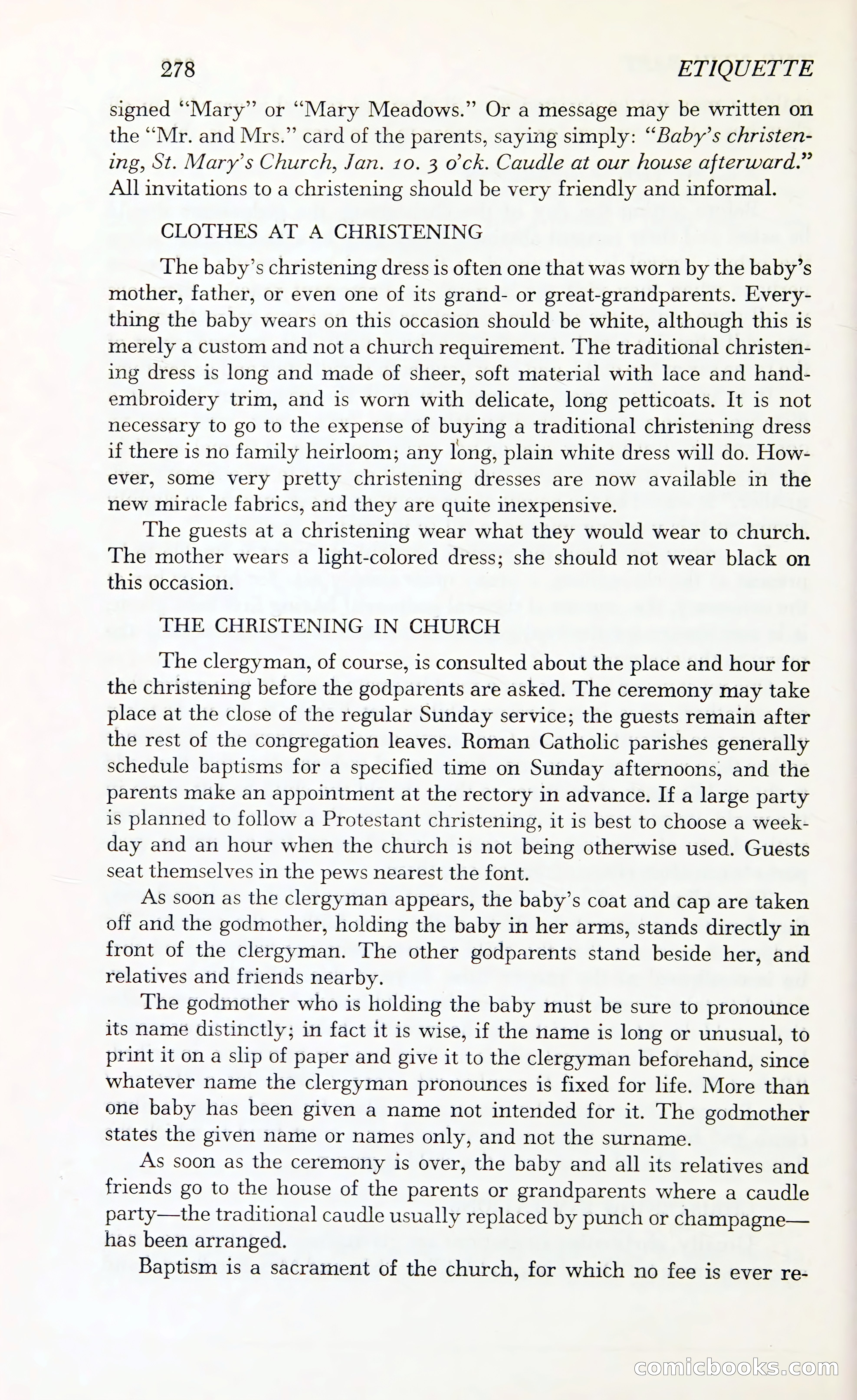 Etiquette: The Blue Book of Social Usage — page 323 of 399