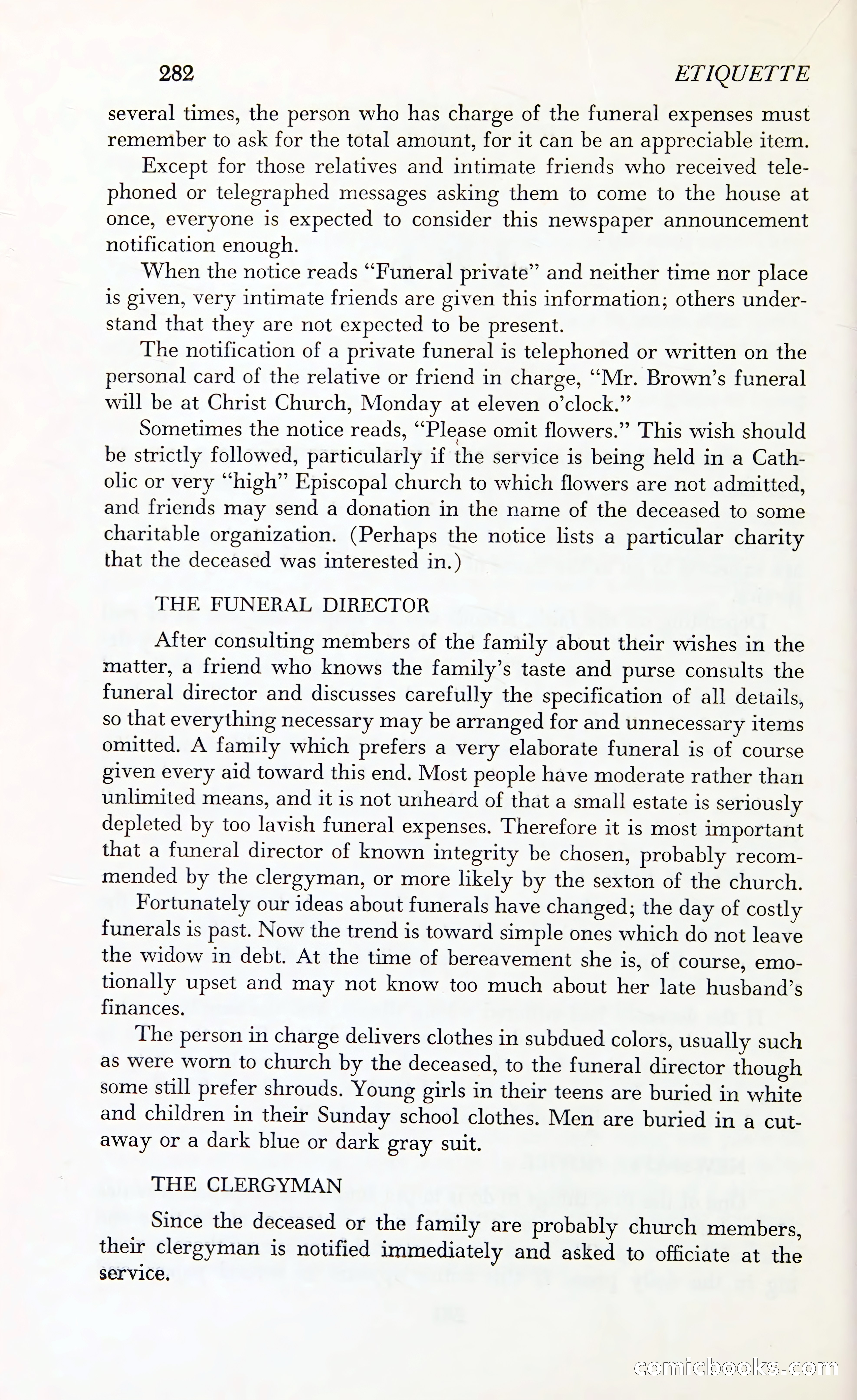 Etiquette: The Blue Book of Social Usage — page 327 of 399