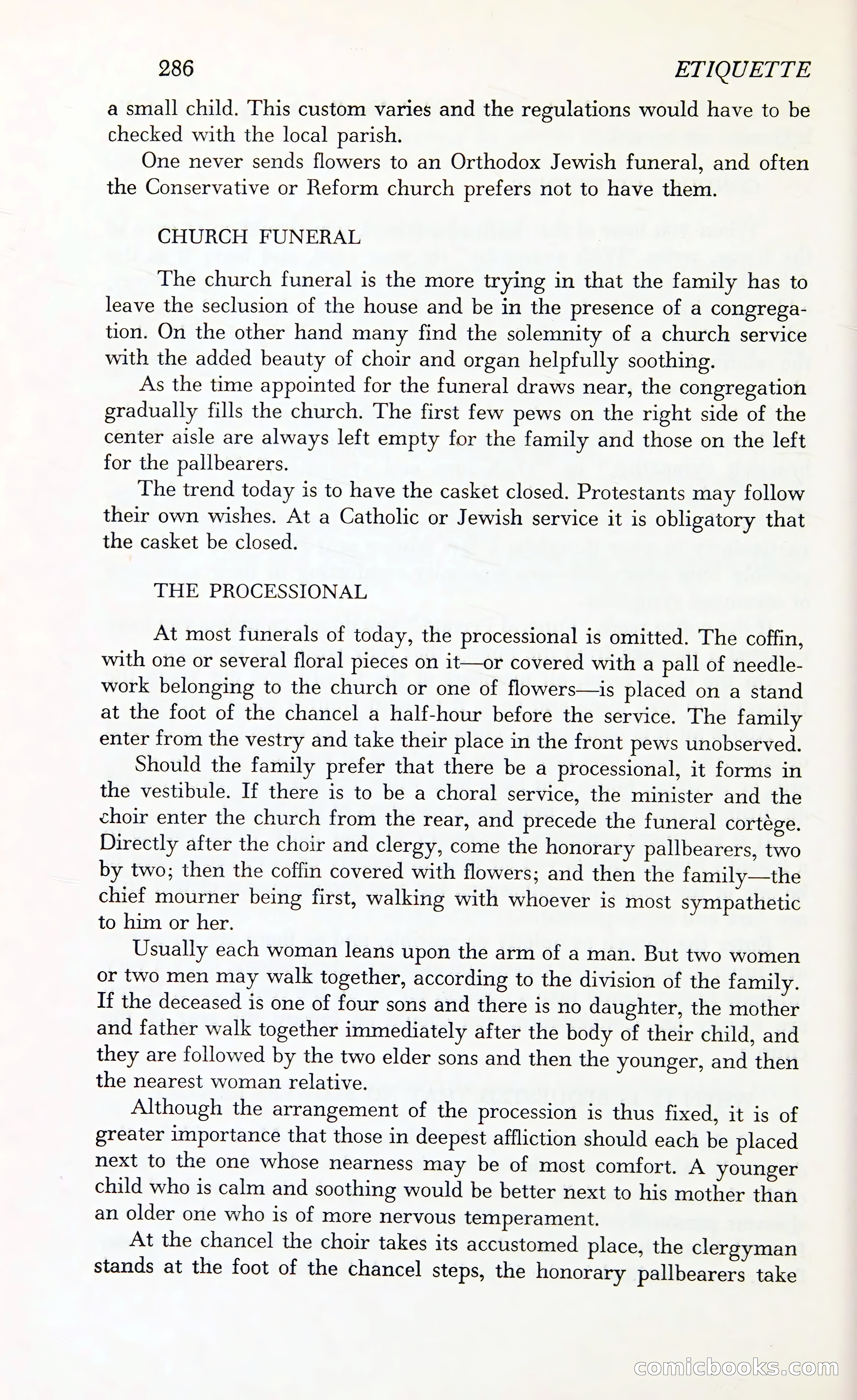 Etiquette: The Blue Book of Social Usage — page 331 of 399