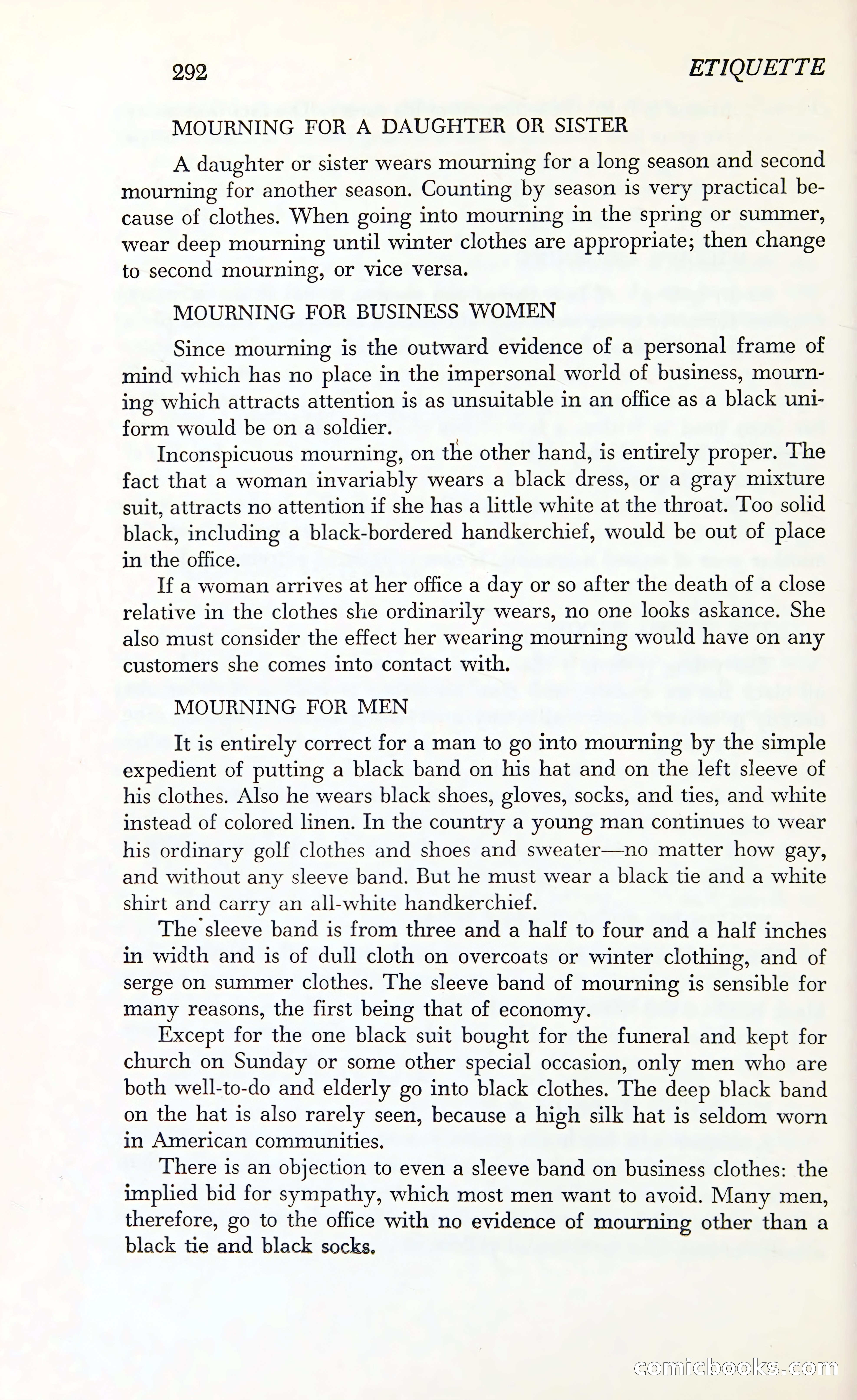 Etiquette: The Blue Book of Social Usage — page 337 of 399