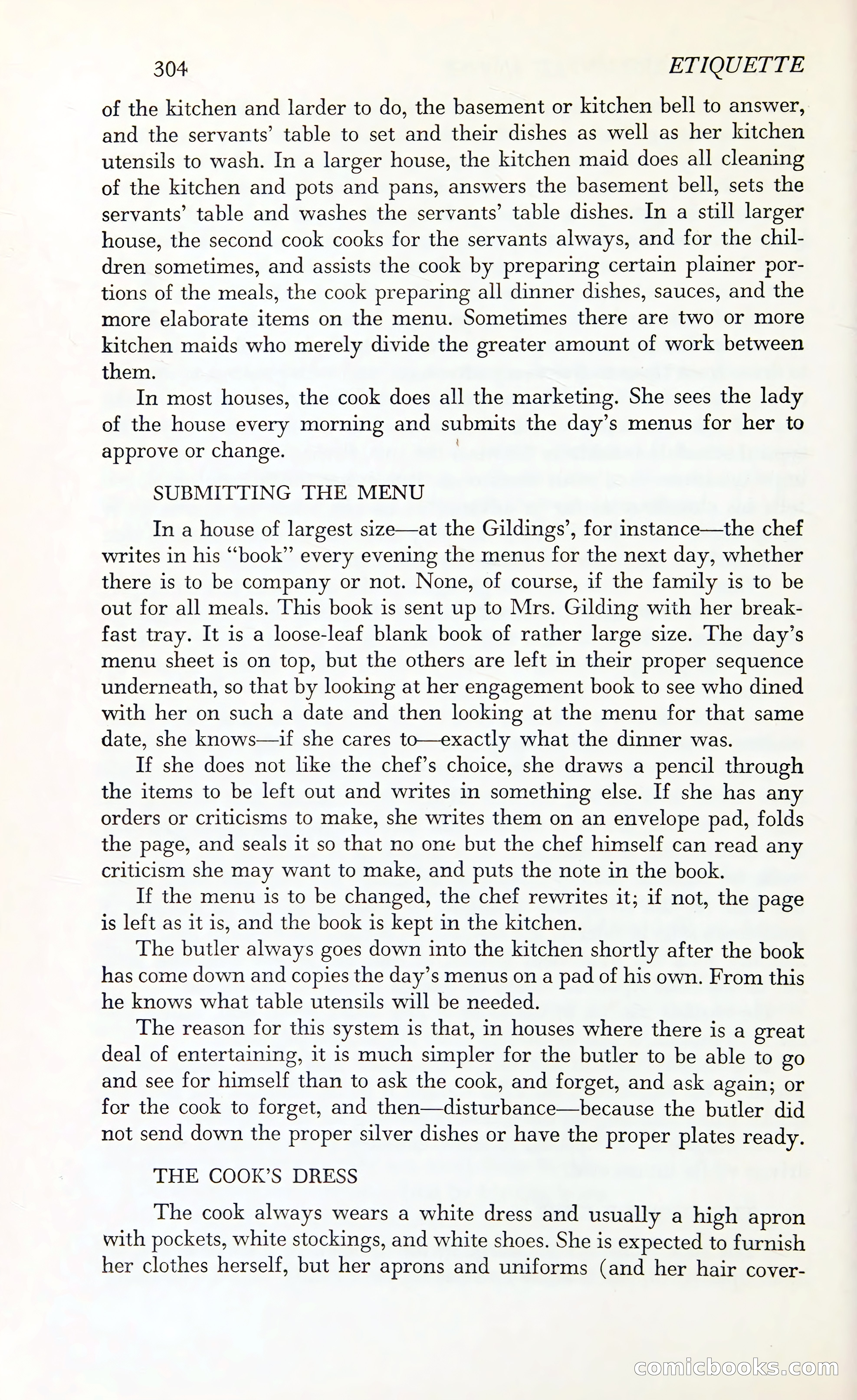 Etiquette: The Blue Book of Social Usage — page 349 of 399