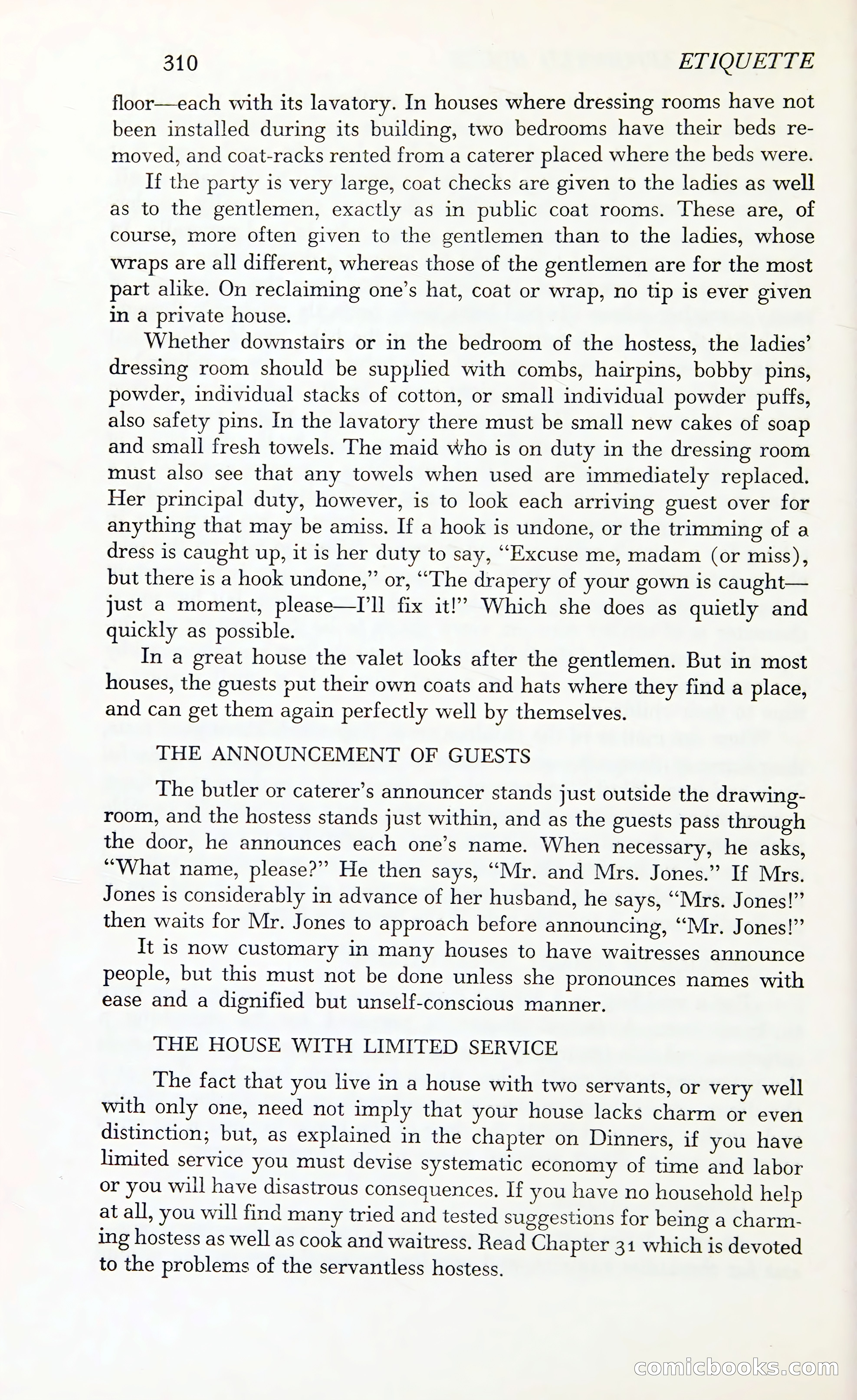 Etiquette: The Blue Book of Social Usage — page 355 of 399