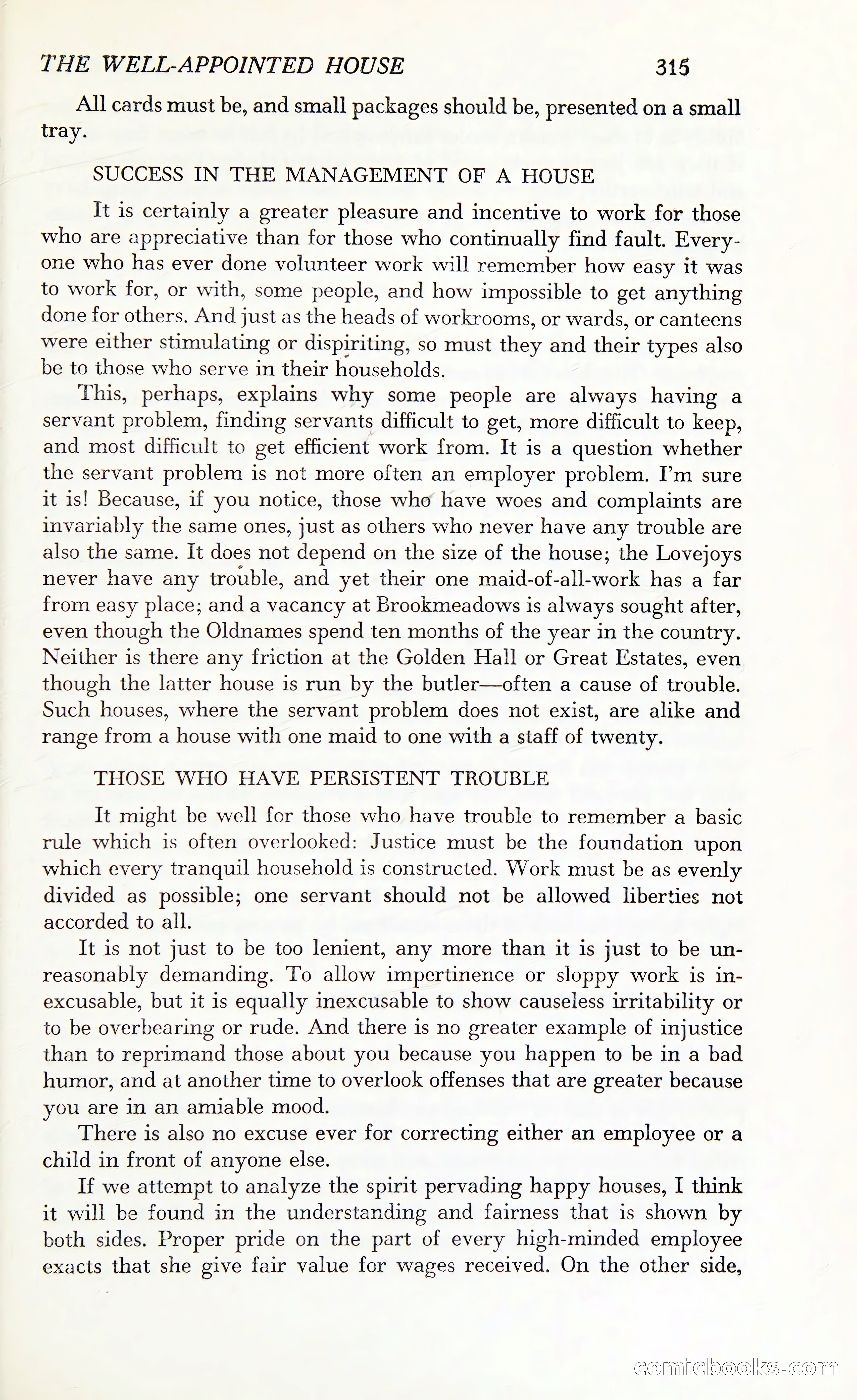 Etiquette: The Blue Book of Social Usage — page 360 of 399