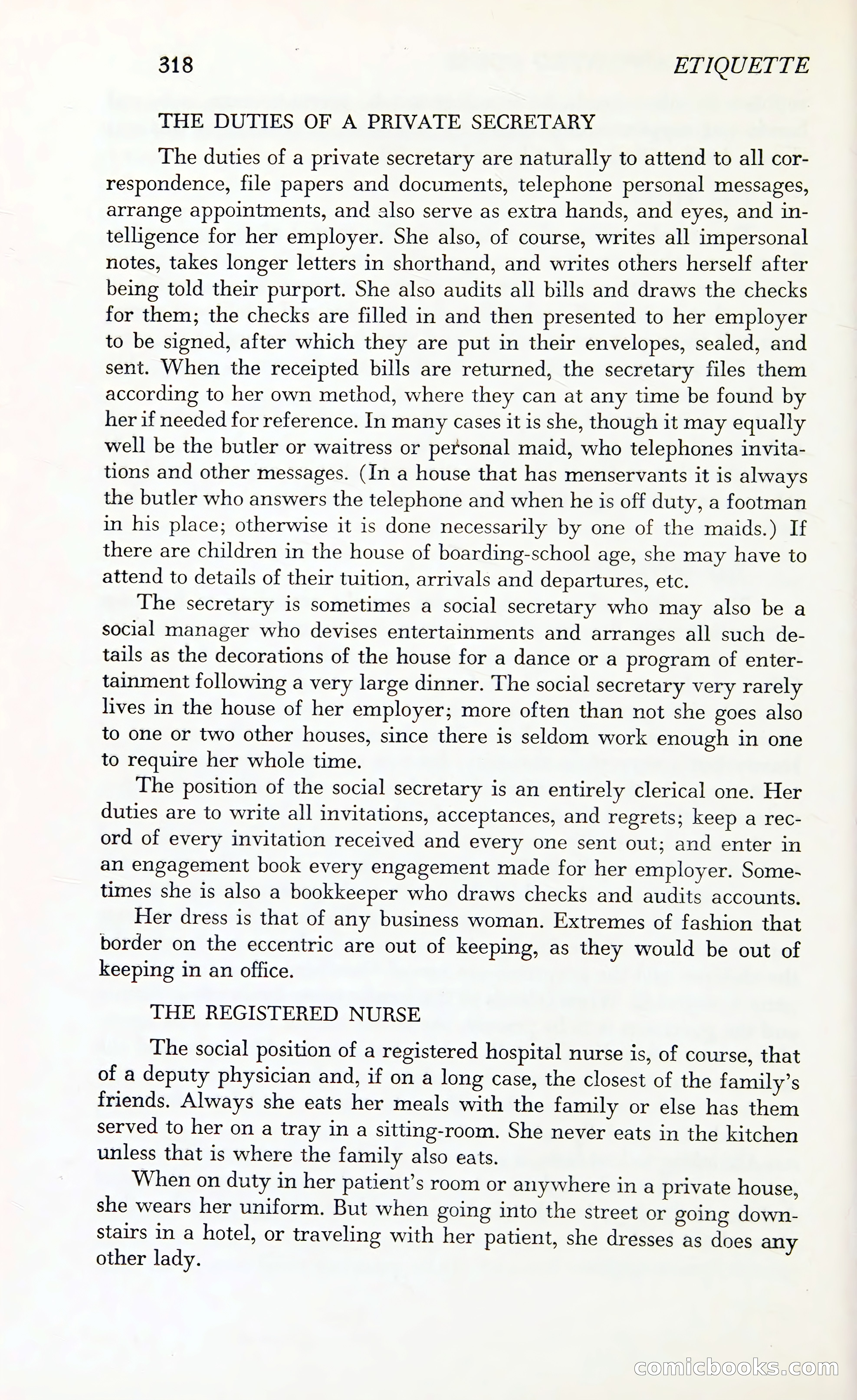 Etiquette: The Blue Book of Social Usage — page 363 of 399