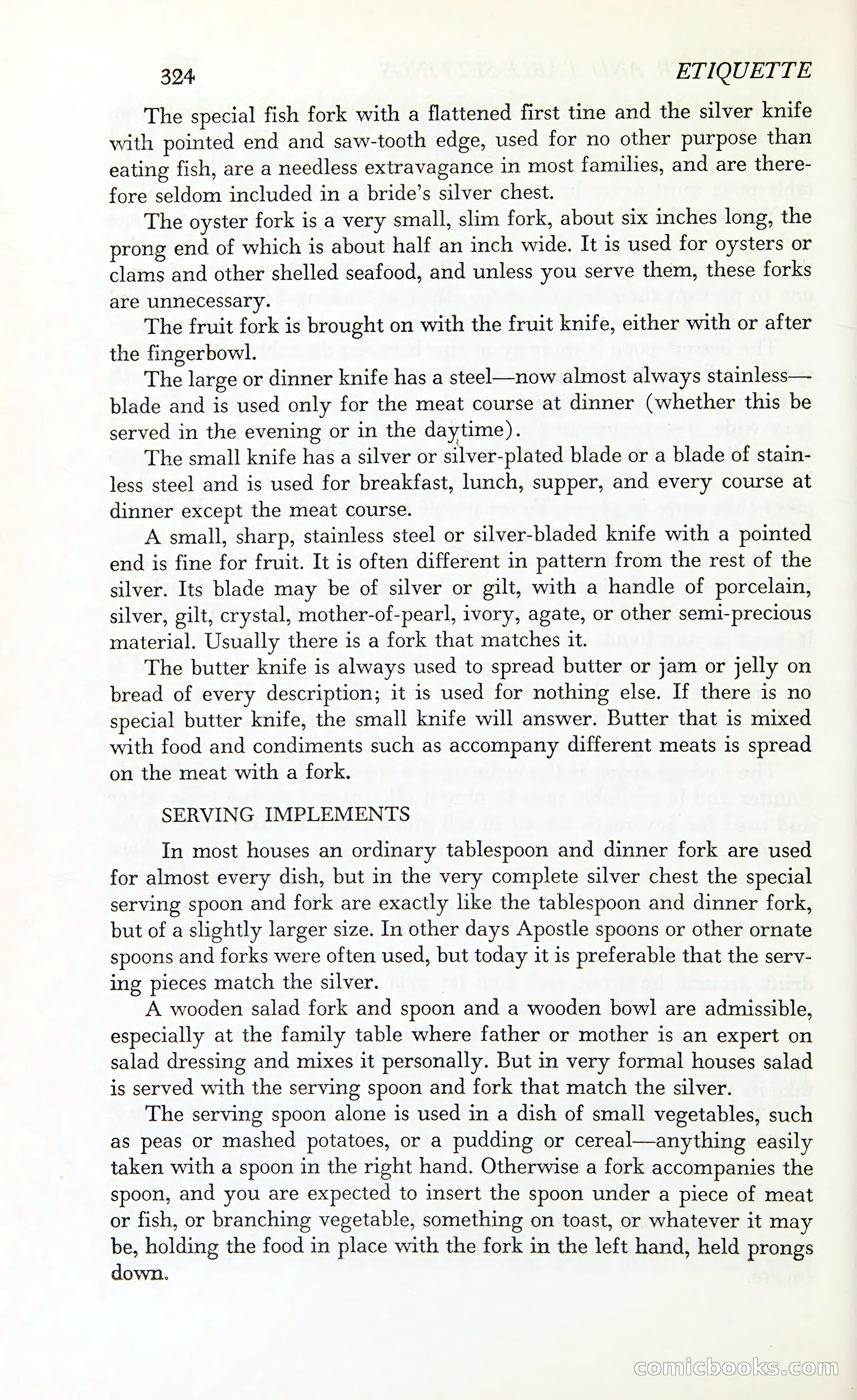 Etiquette: The Blue Book of Social Usage — page 371 of 399