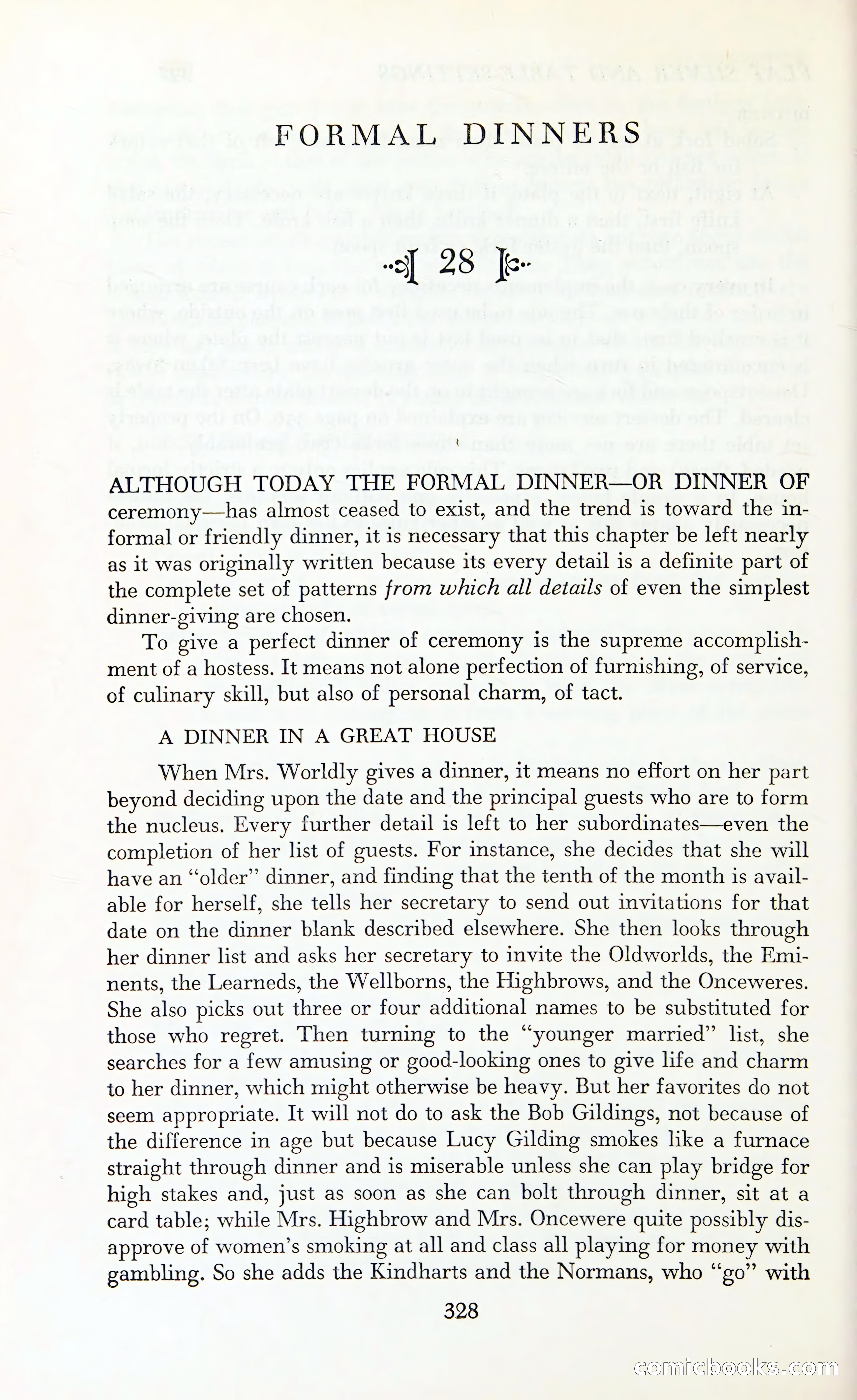 Etiquette: The Blue Book of Social Usage — page 375 of 399