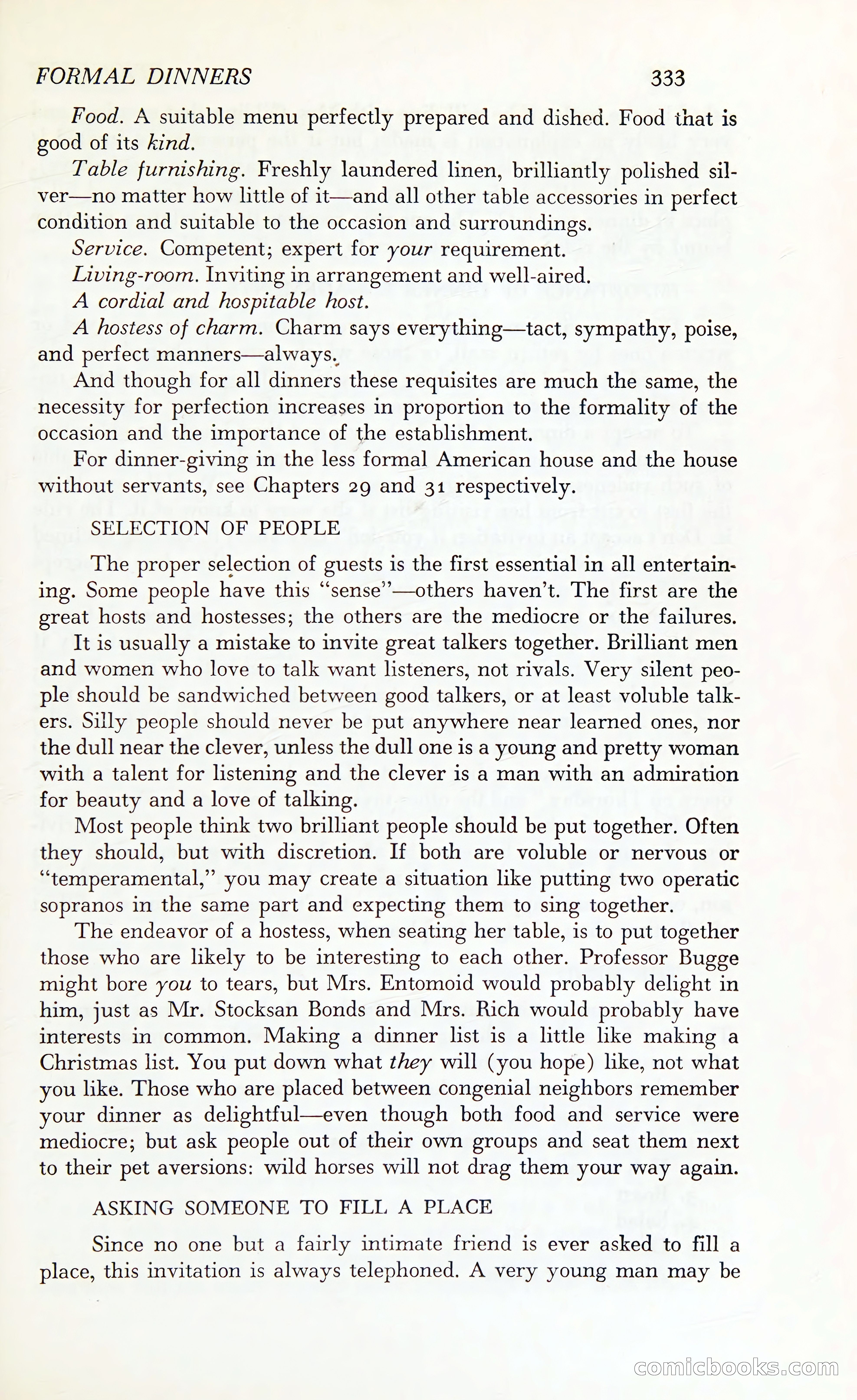 Etiquette: The Blue Book of Social Usage — page 380 of 399