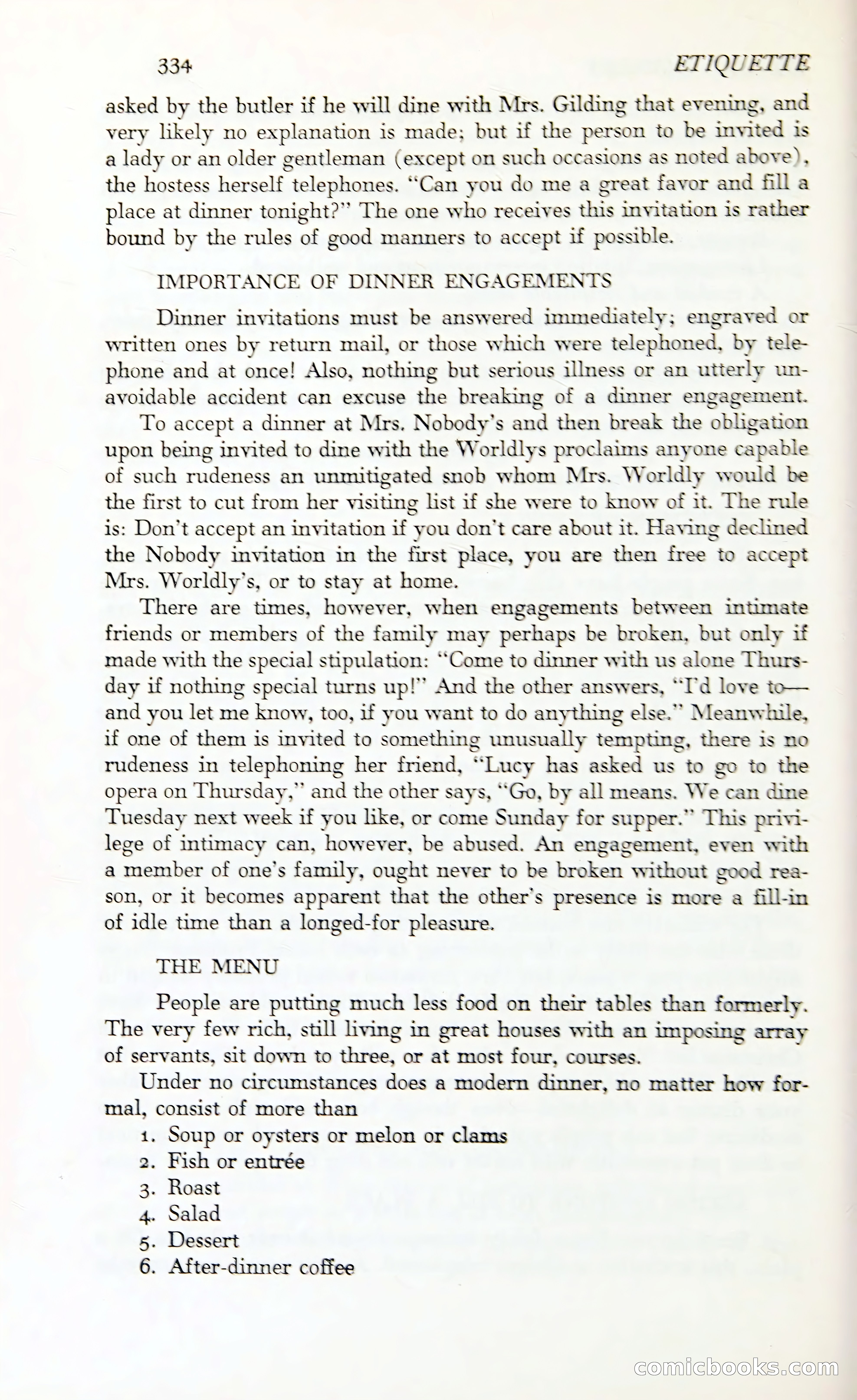 Etiquette: The Blue Book of Social Usage — page 381 of 399