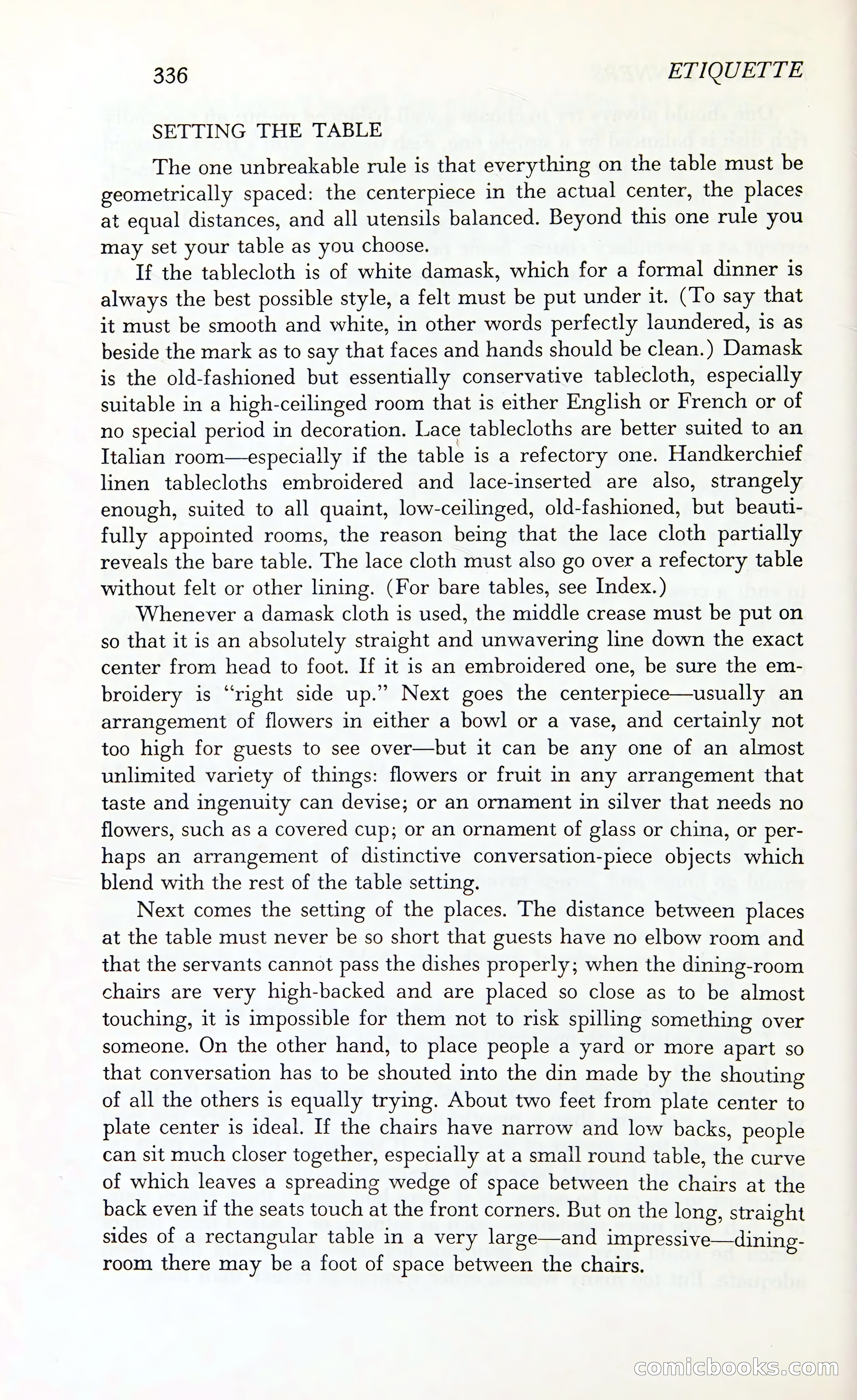 Etiquette: The Blue Book of Social Usage — page 383 of 399