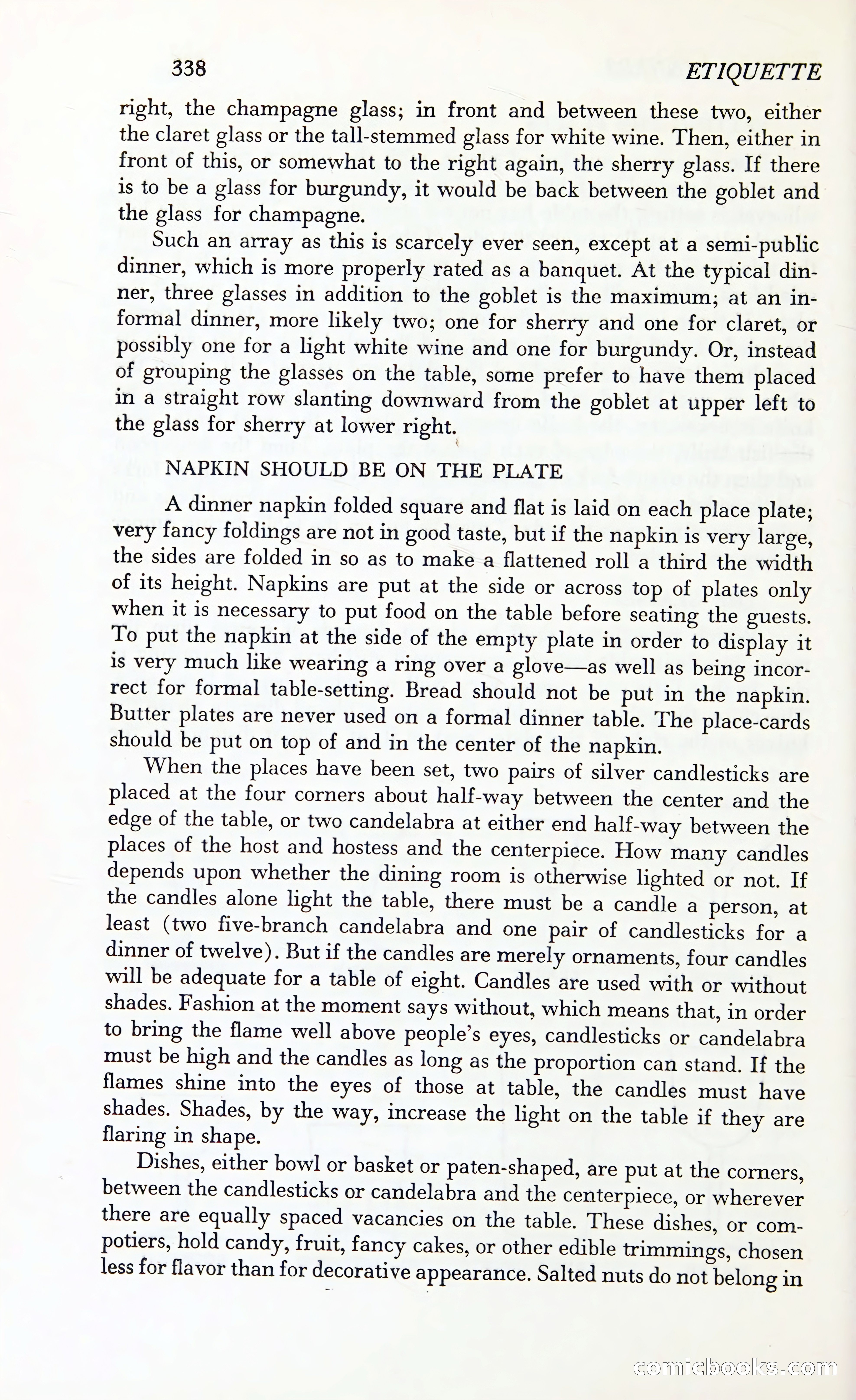 Etiquette: The Blue Book of Social Usage — page 385 of 399