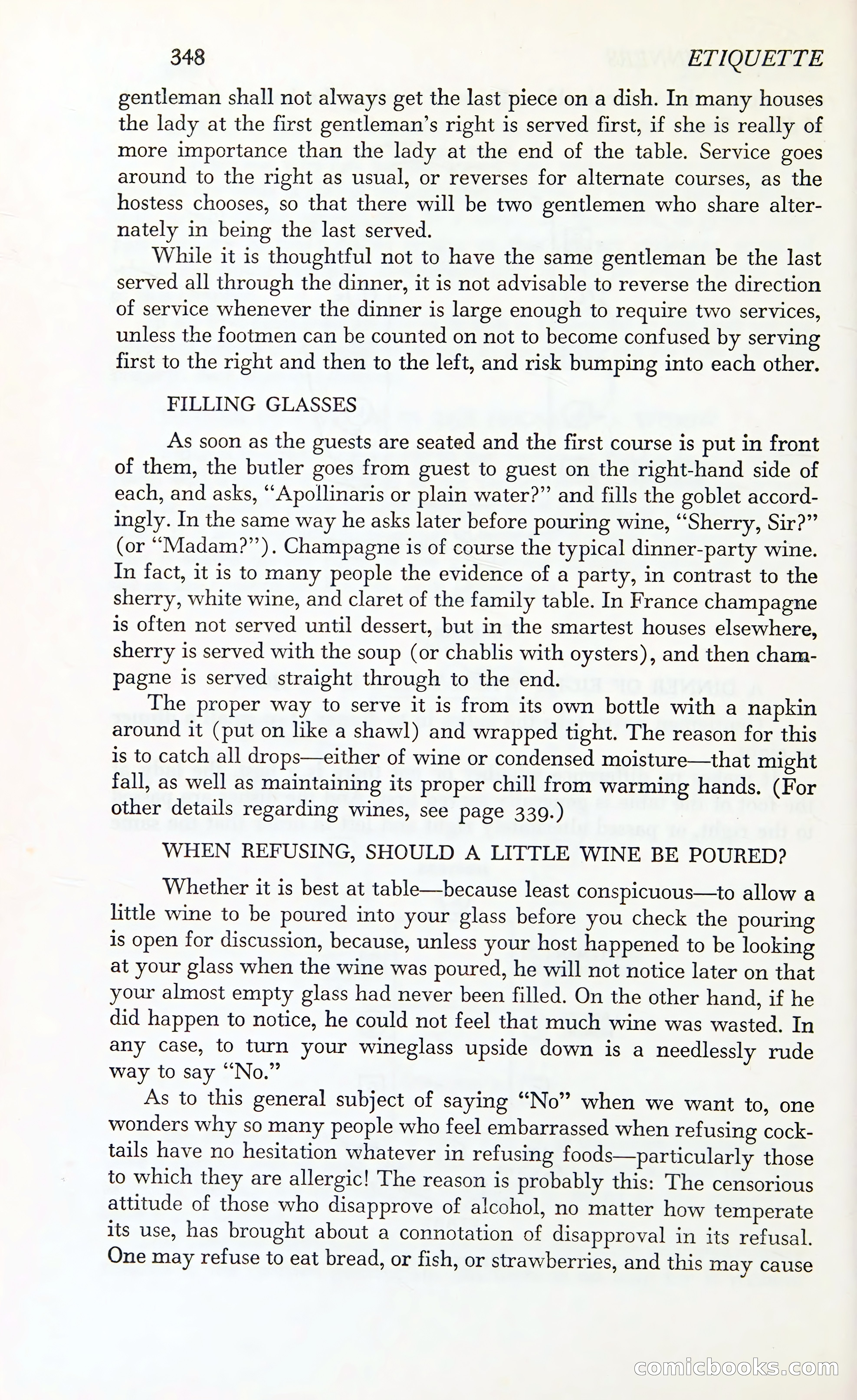Etiquette: The Blue Book of Social Usage — page 395 of 399
