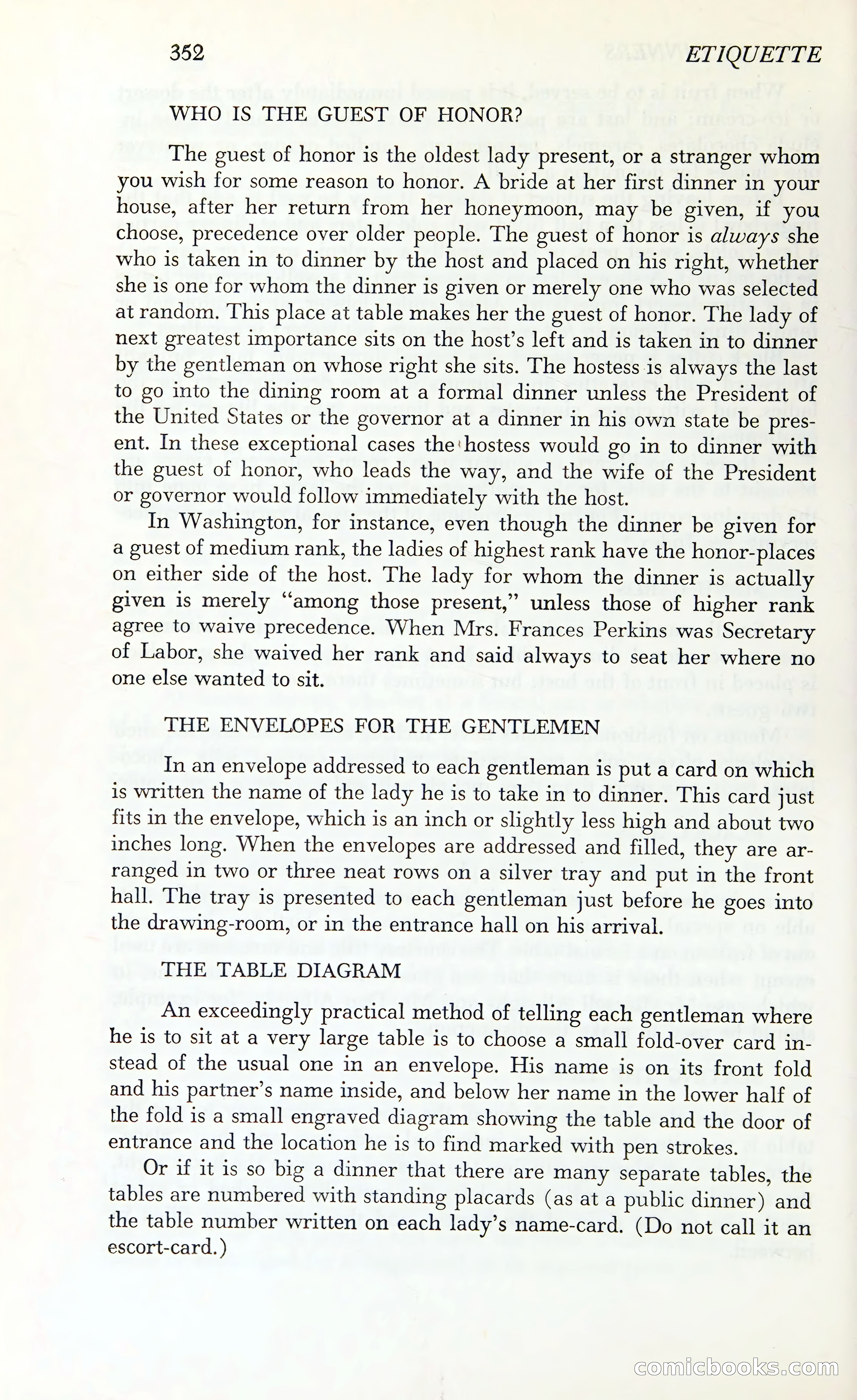 Etiquette: The Blue Book of Social Usage — page 399 of 399