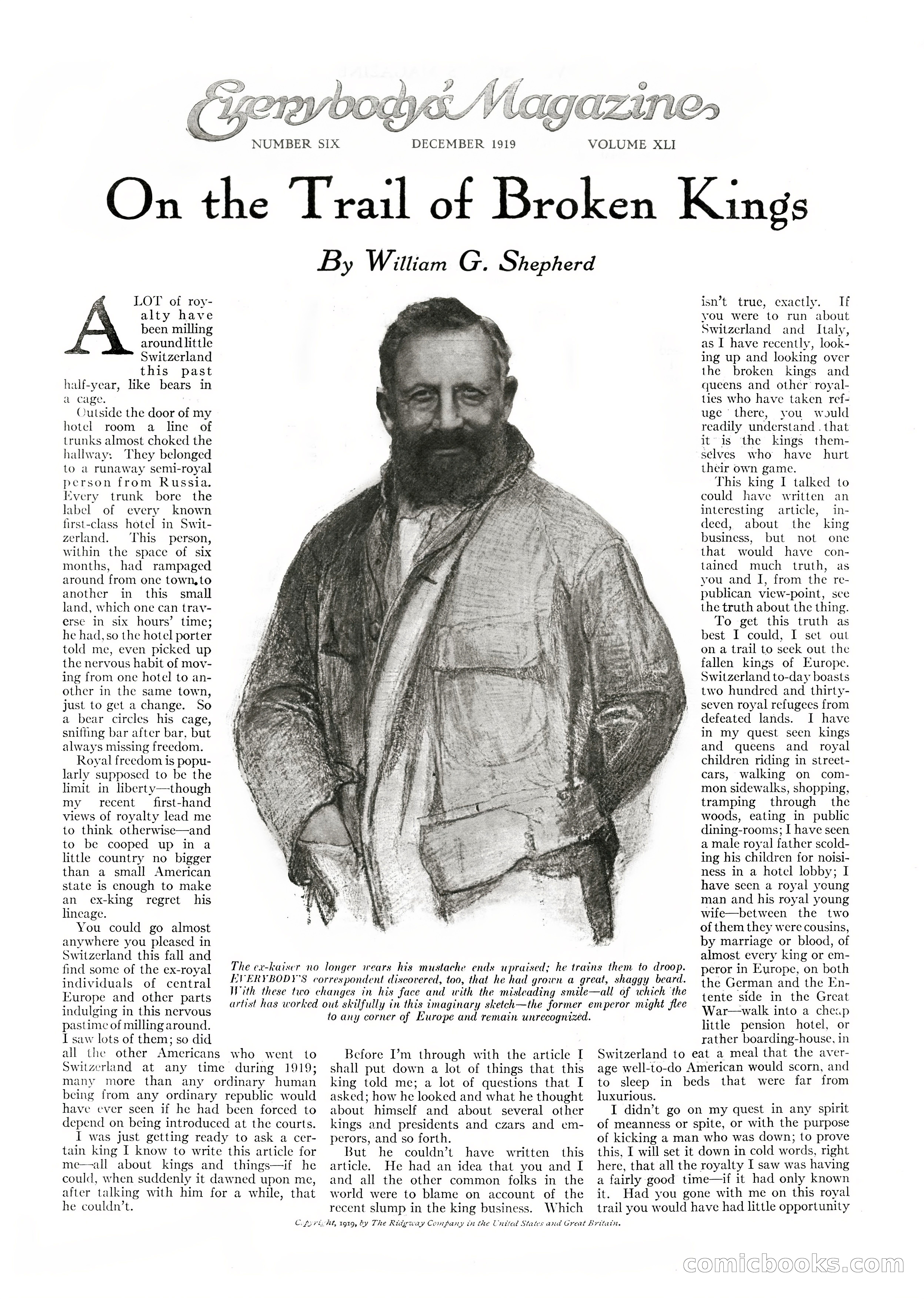 Everybody's Magazine, December 1919 — page 11 of 118