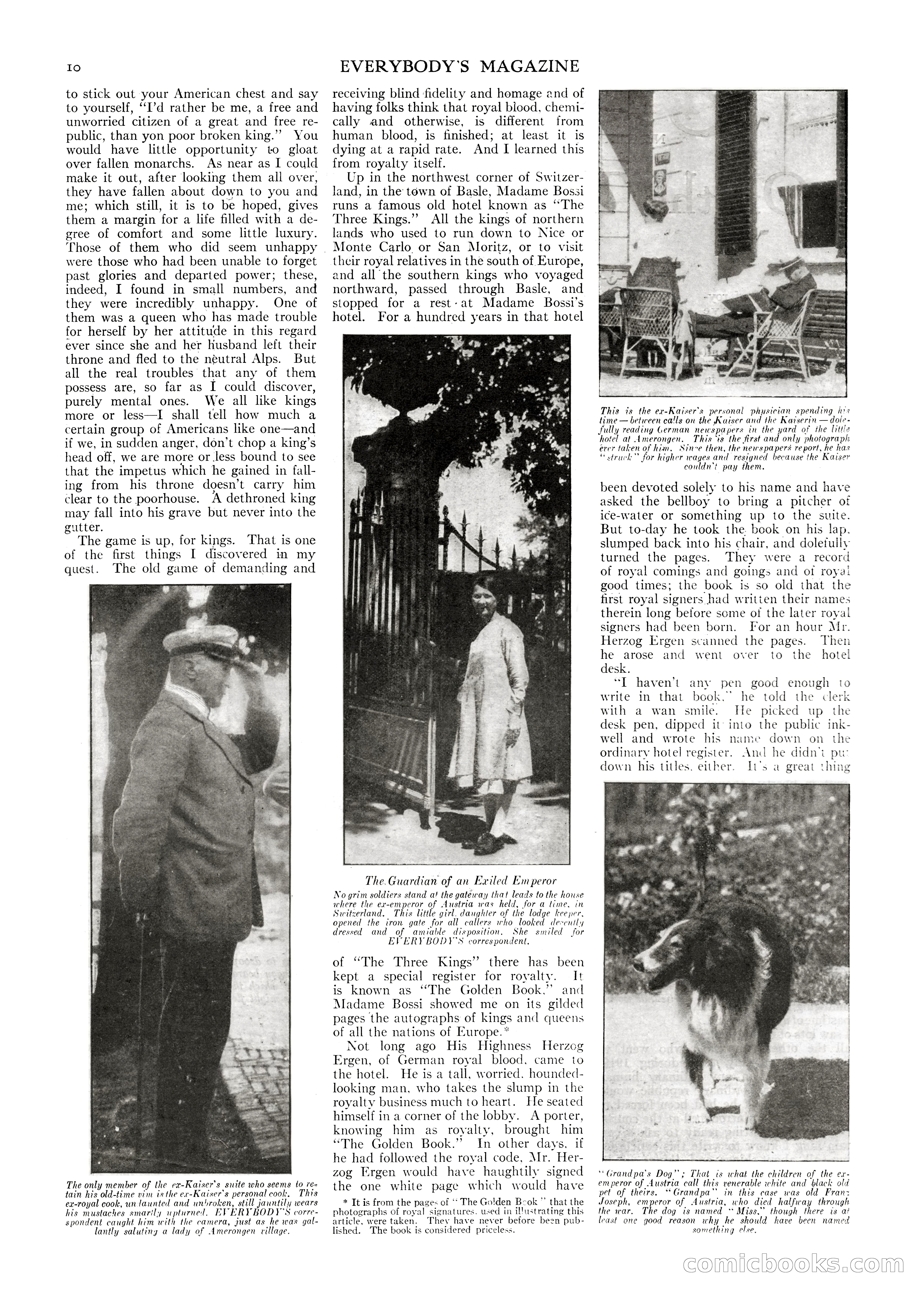 Everybody's Magazine, December 1919 — page 12 of 118