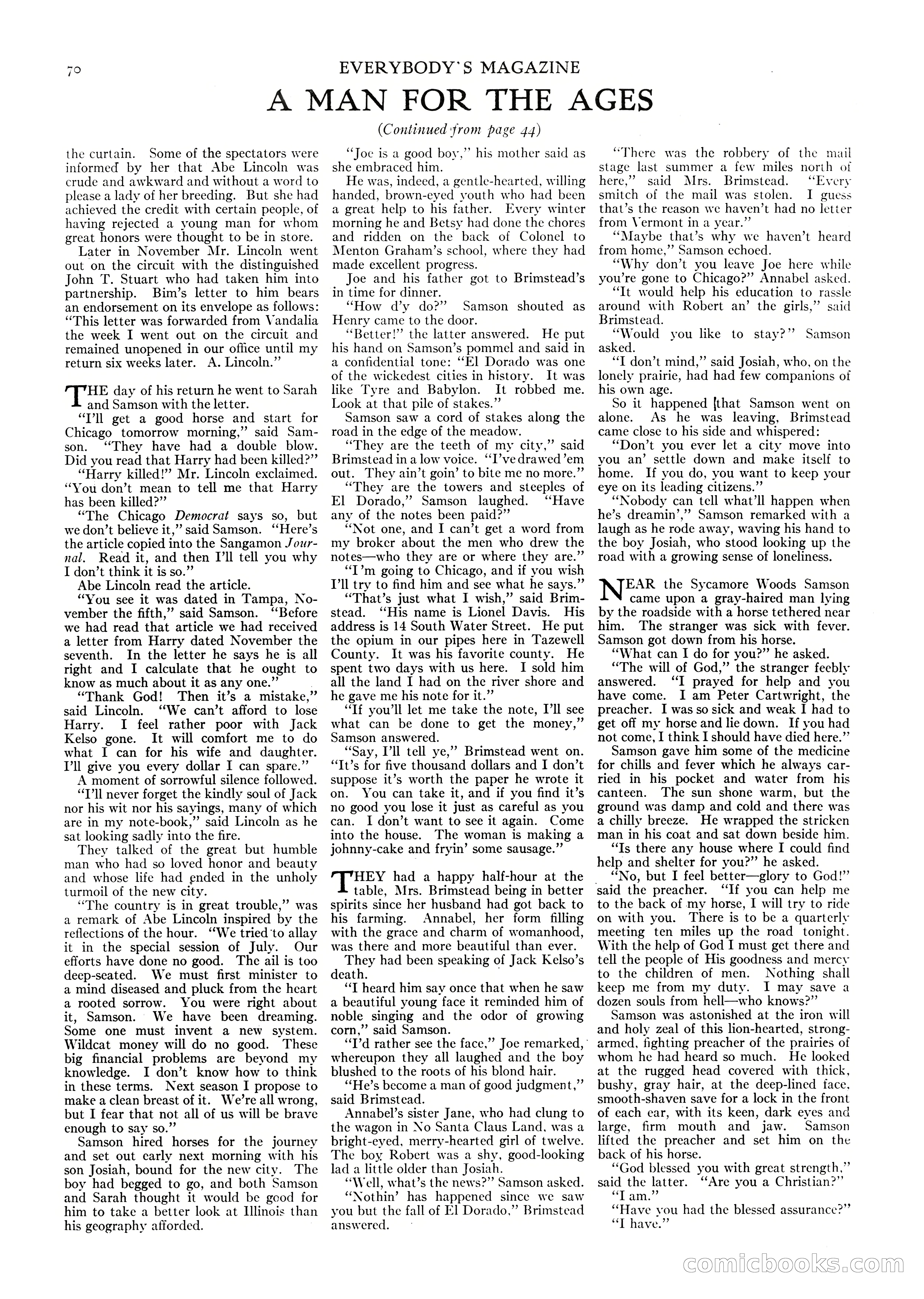Everybody's Magazine, December 1919 — page 72 of 118
