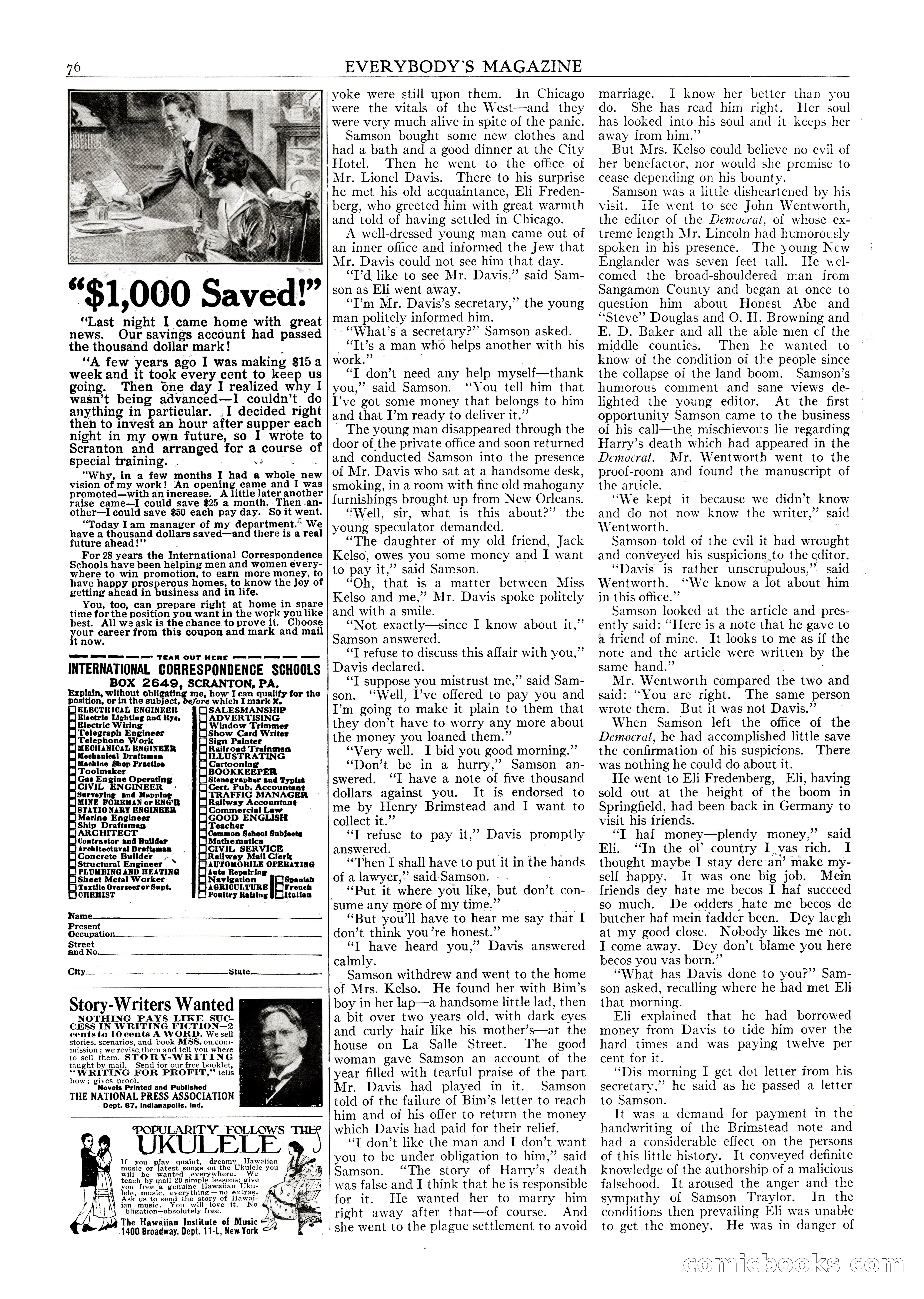 Everybody's Magazine, December 1919 — page 78 of 118