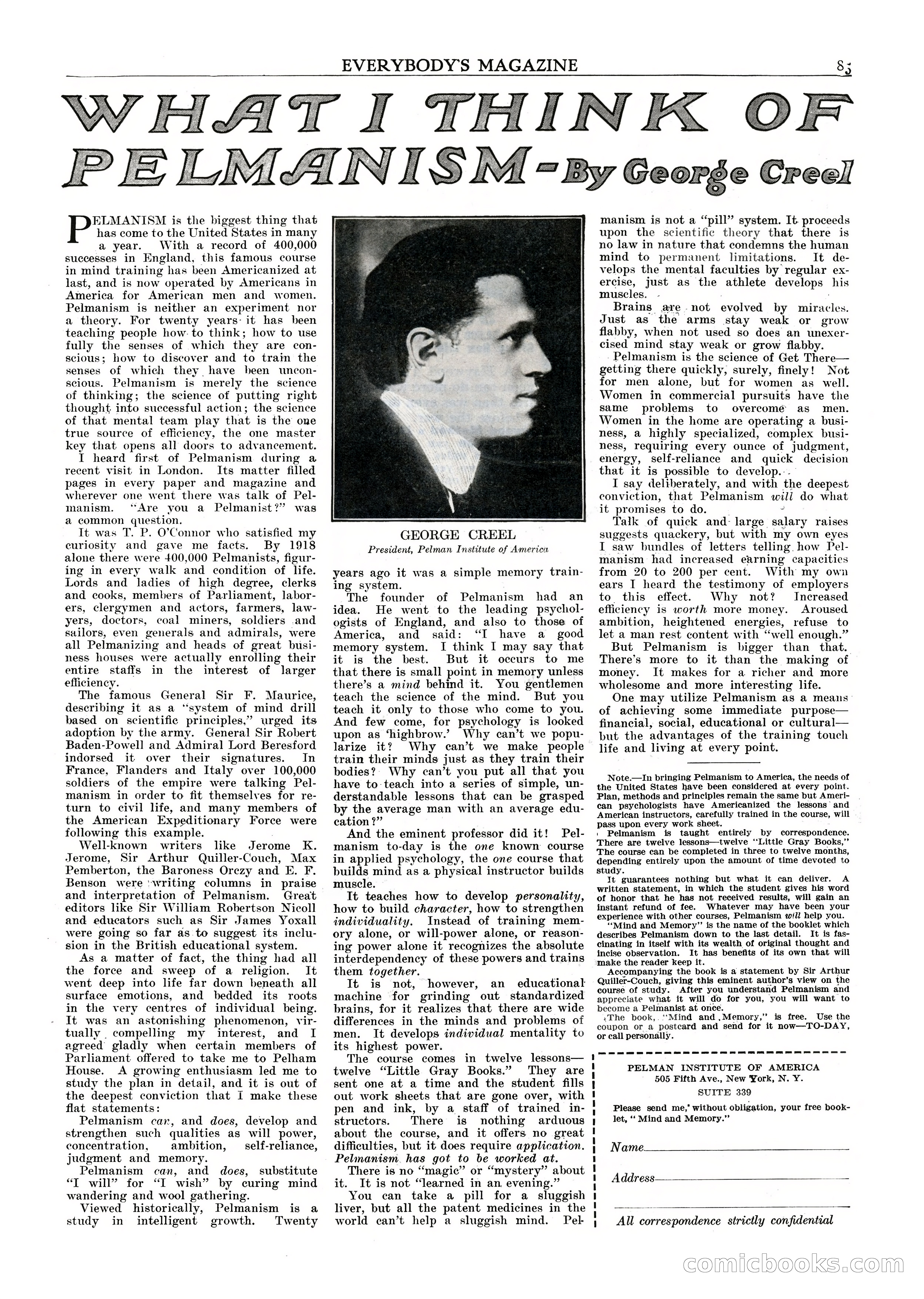 Everybody's Magazine, December 1919 — page 87 of 118
