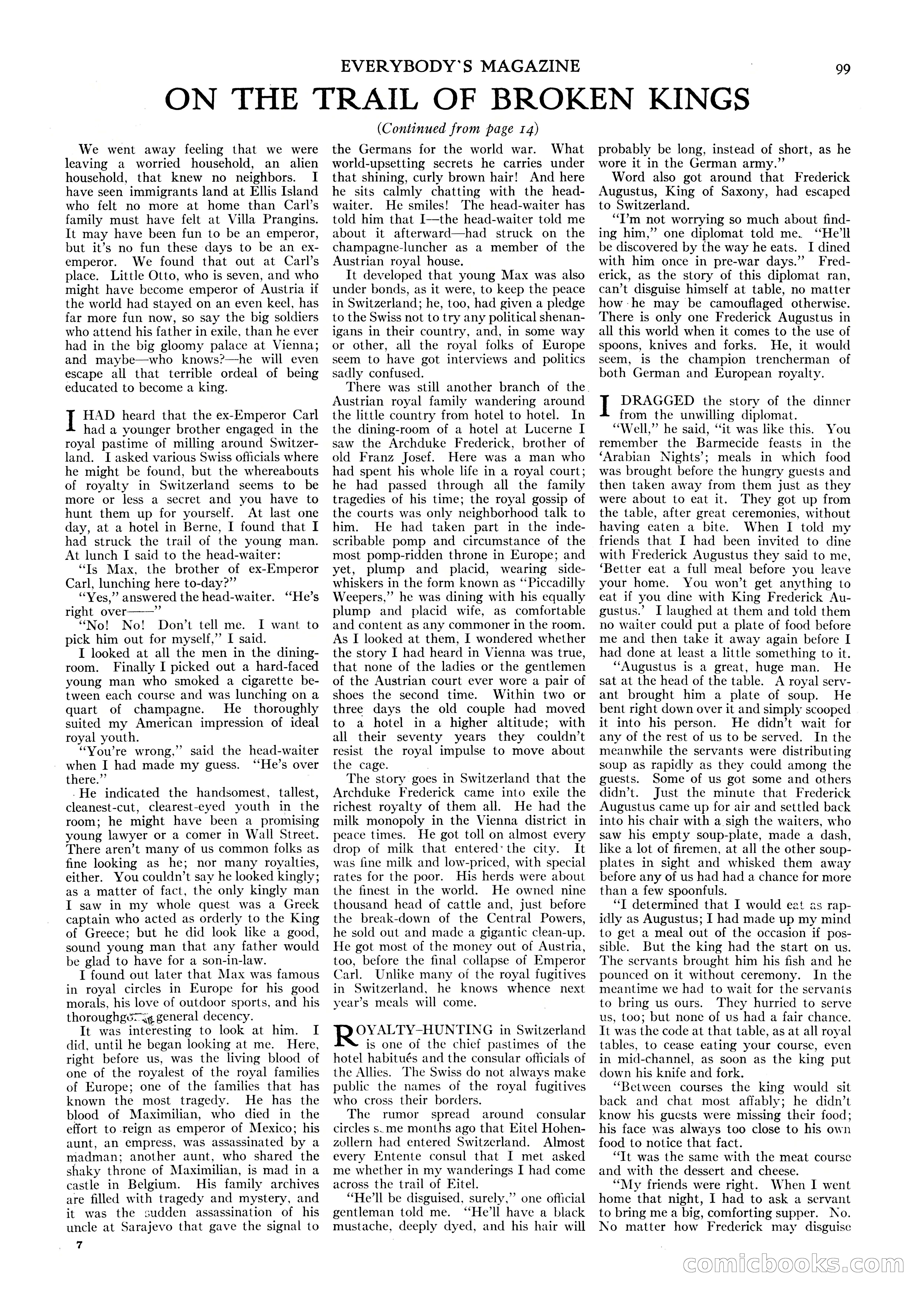 Everybody's Magazine, December 1919 — page 101 of 118