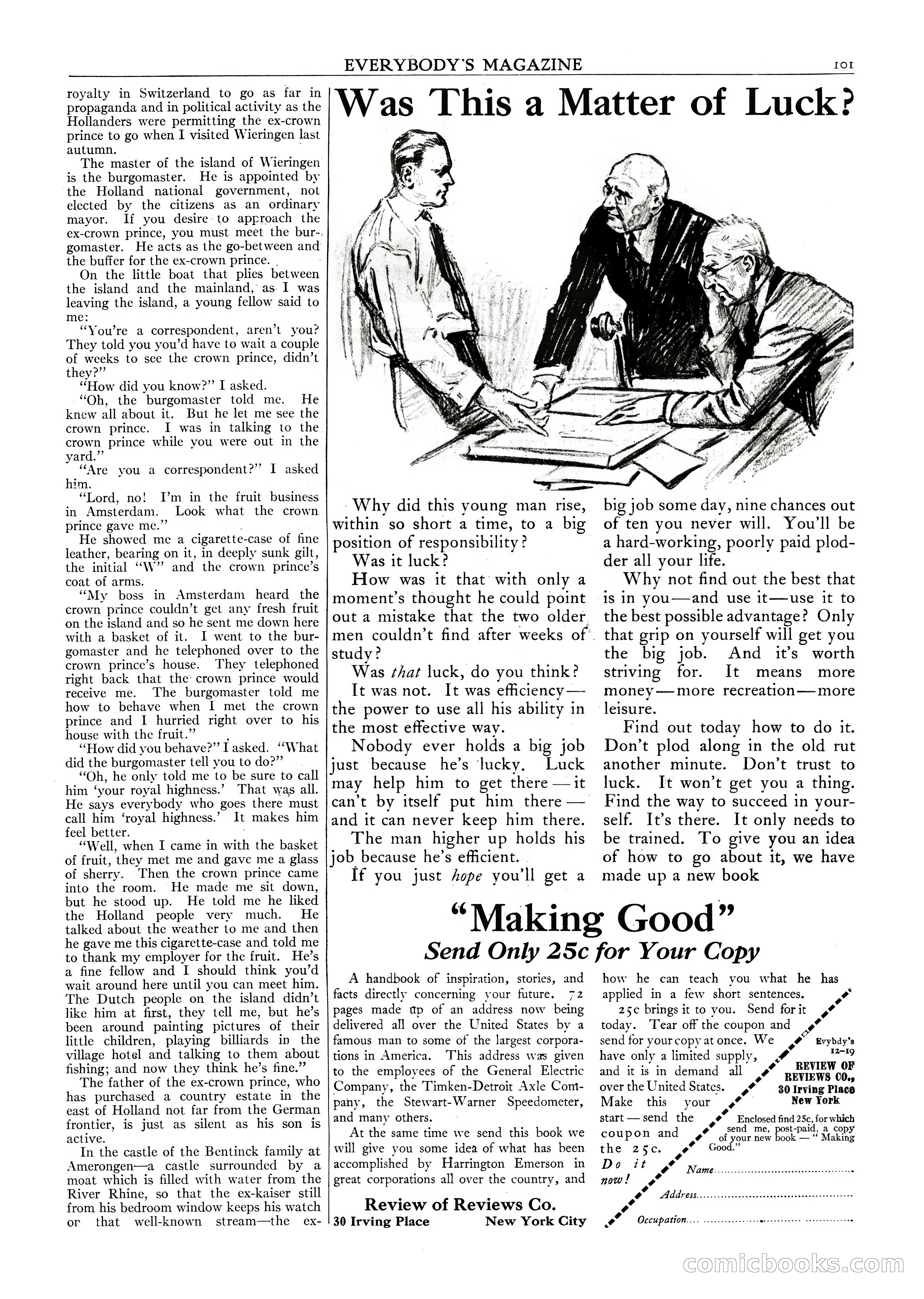 Everybody's Magazine, December 1919 — page 103 of 118