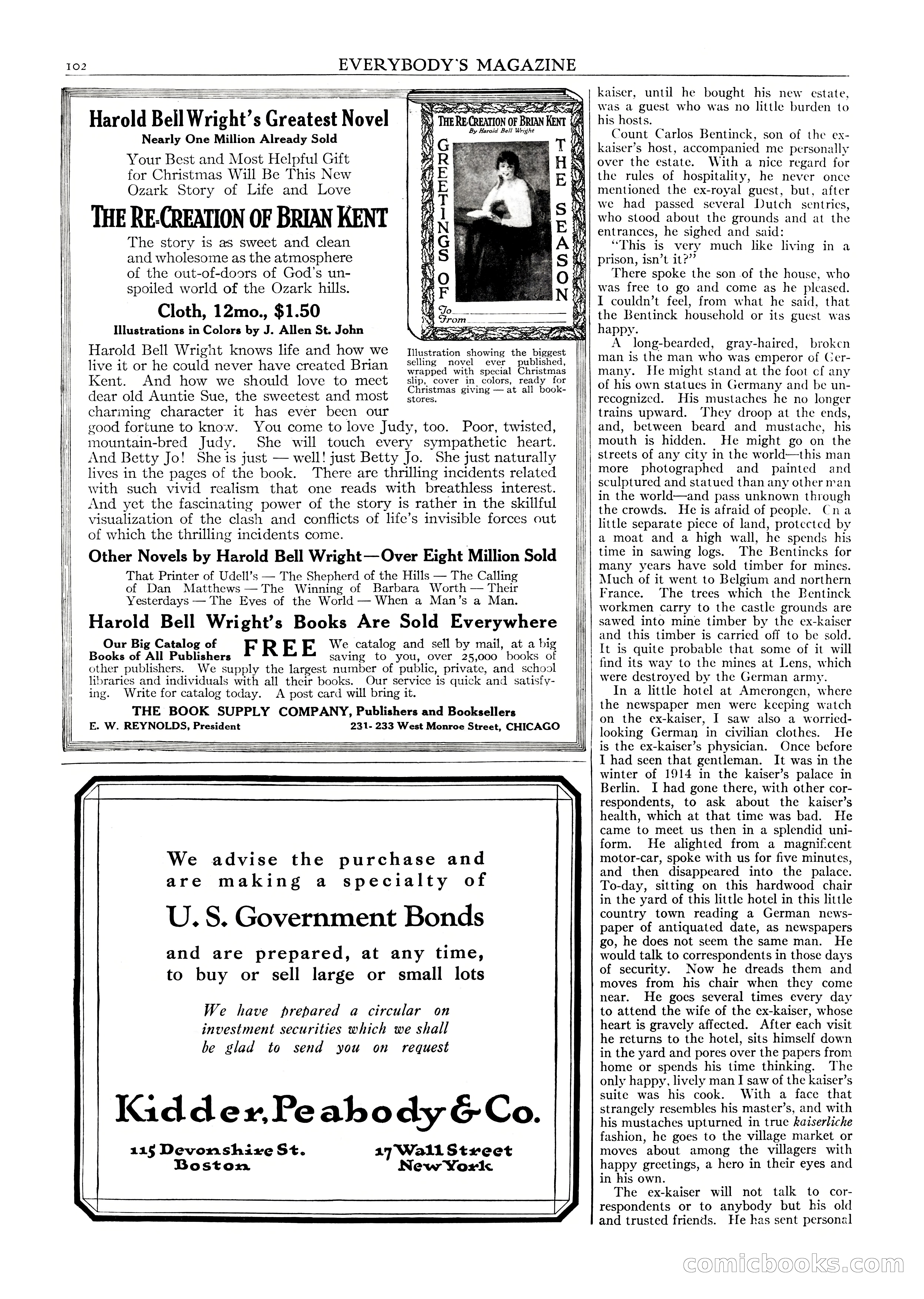 Everybody's Magazine, December 1919 — page 104 of 118