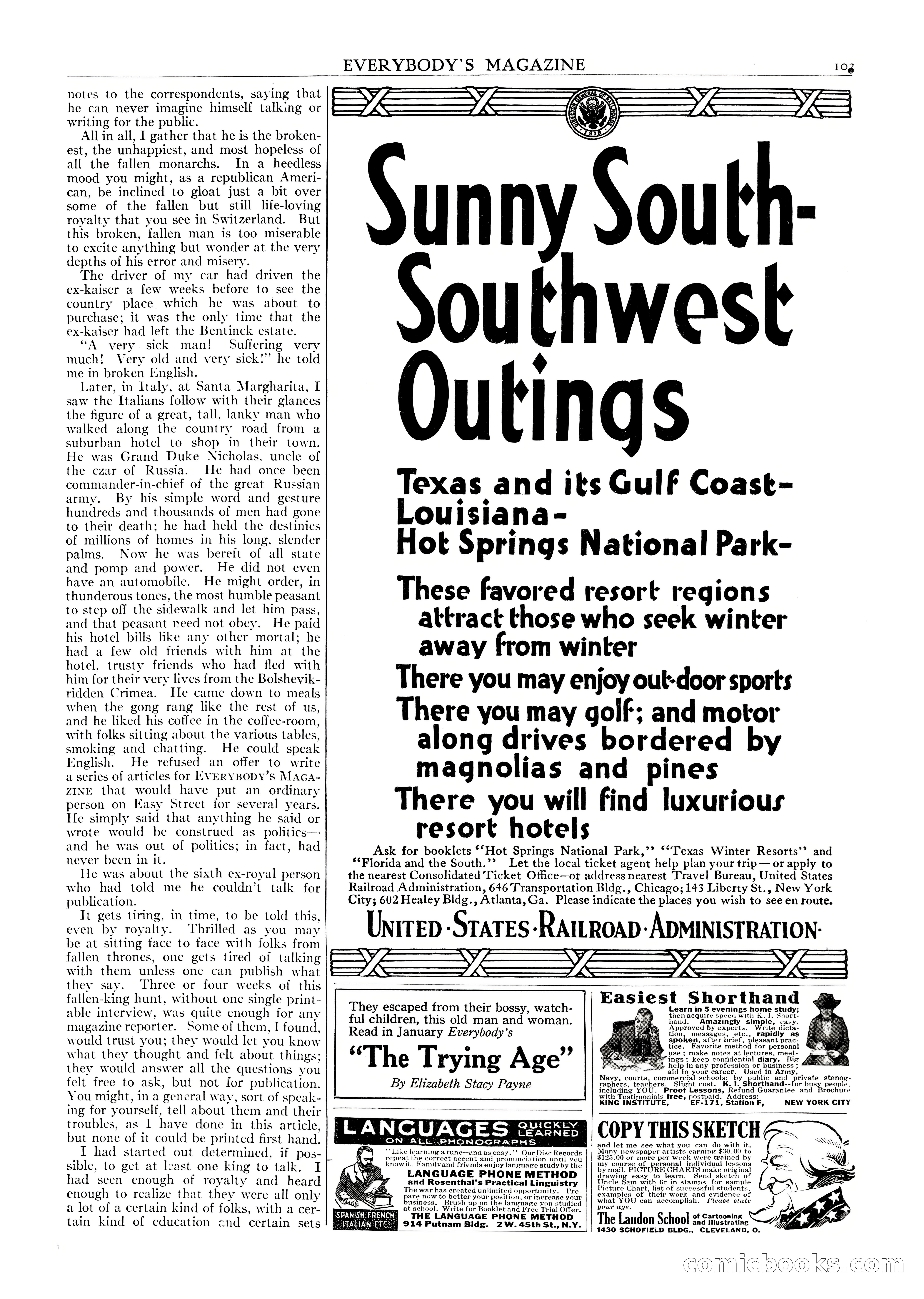 Everybody's Magazine, December 1919 — page 105 of 118