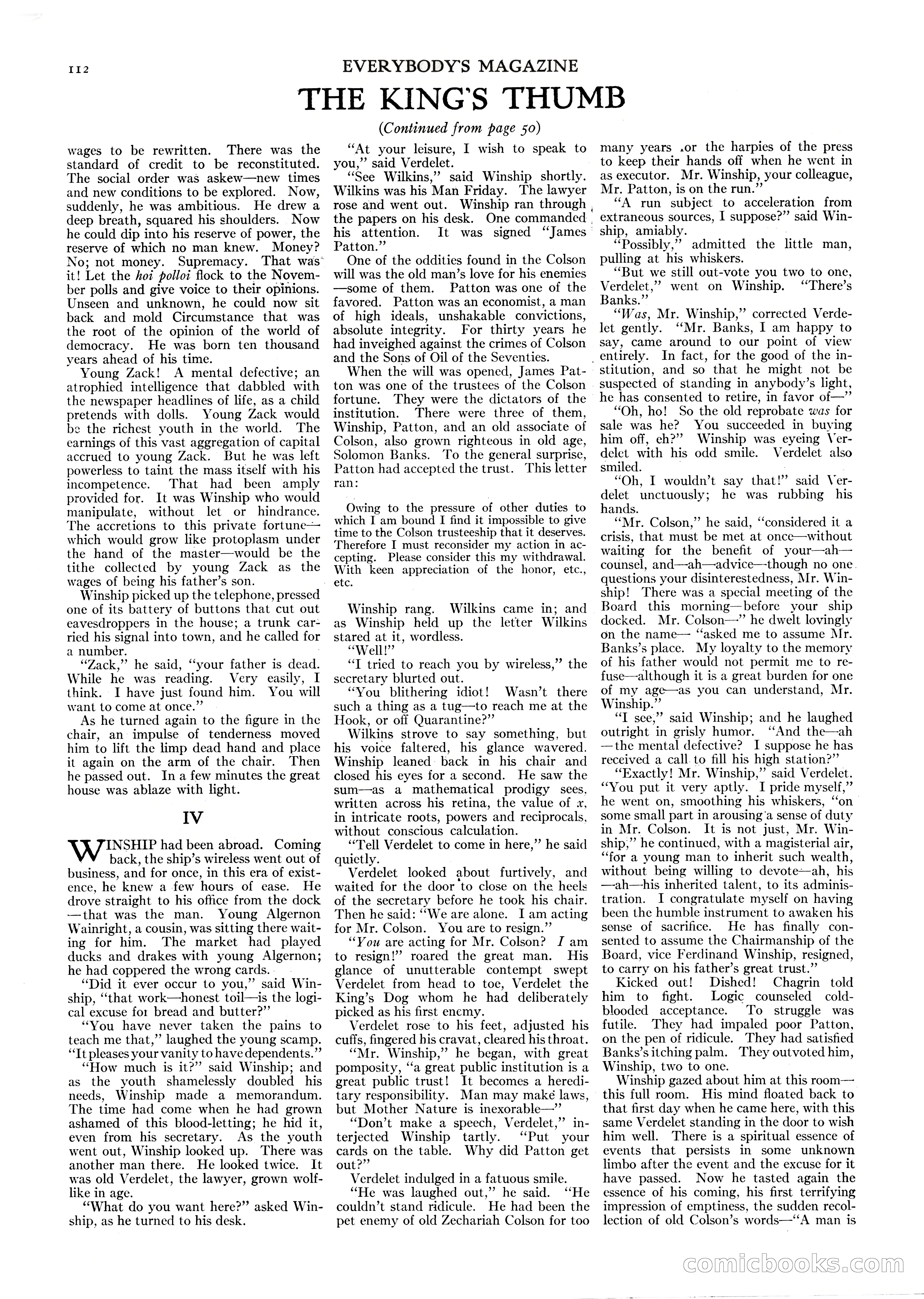 Everybody's Magazine, December 1919 — page 114 of 118