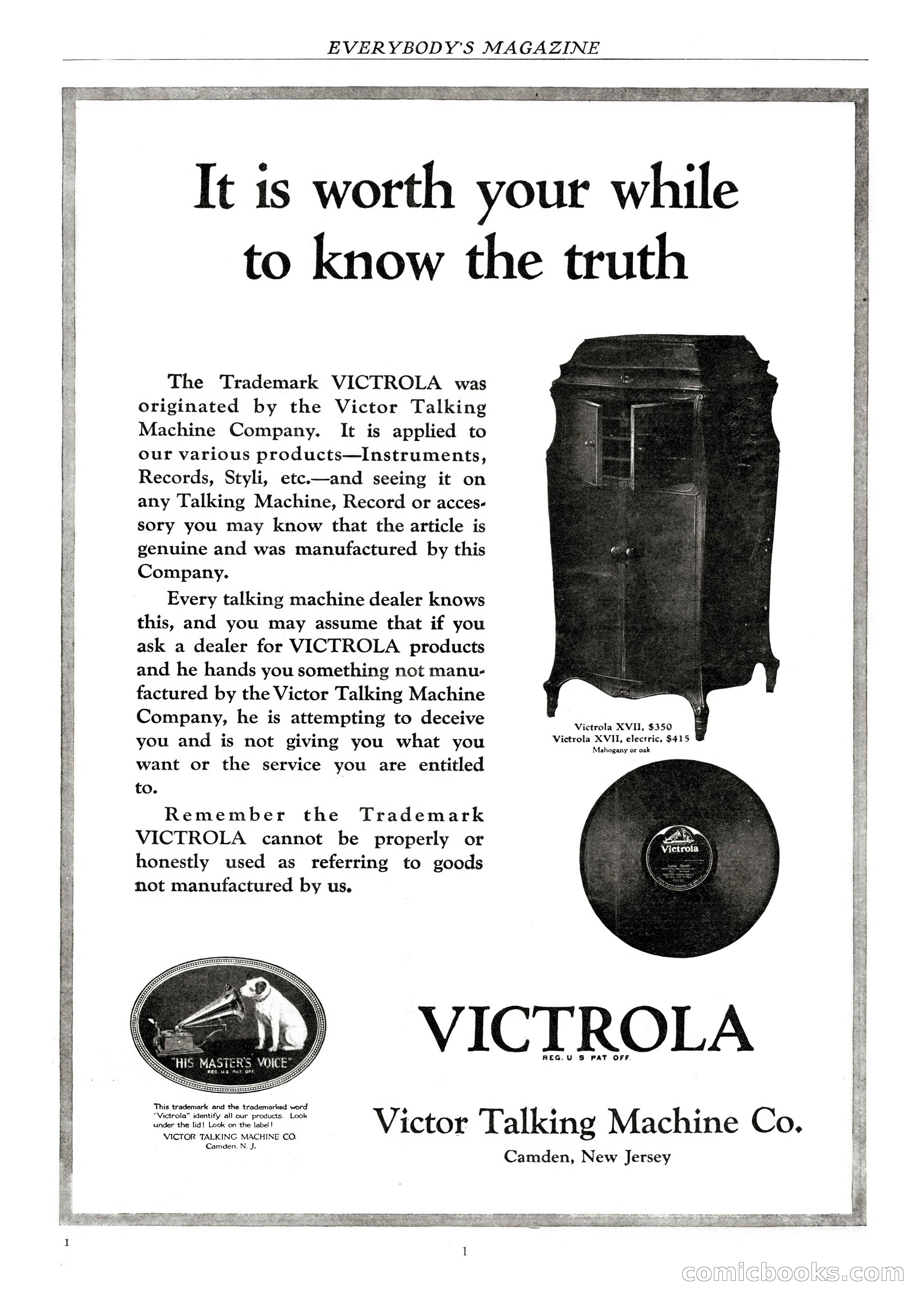 Everybody's Magazine, August 1920 — page 3 of 102