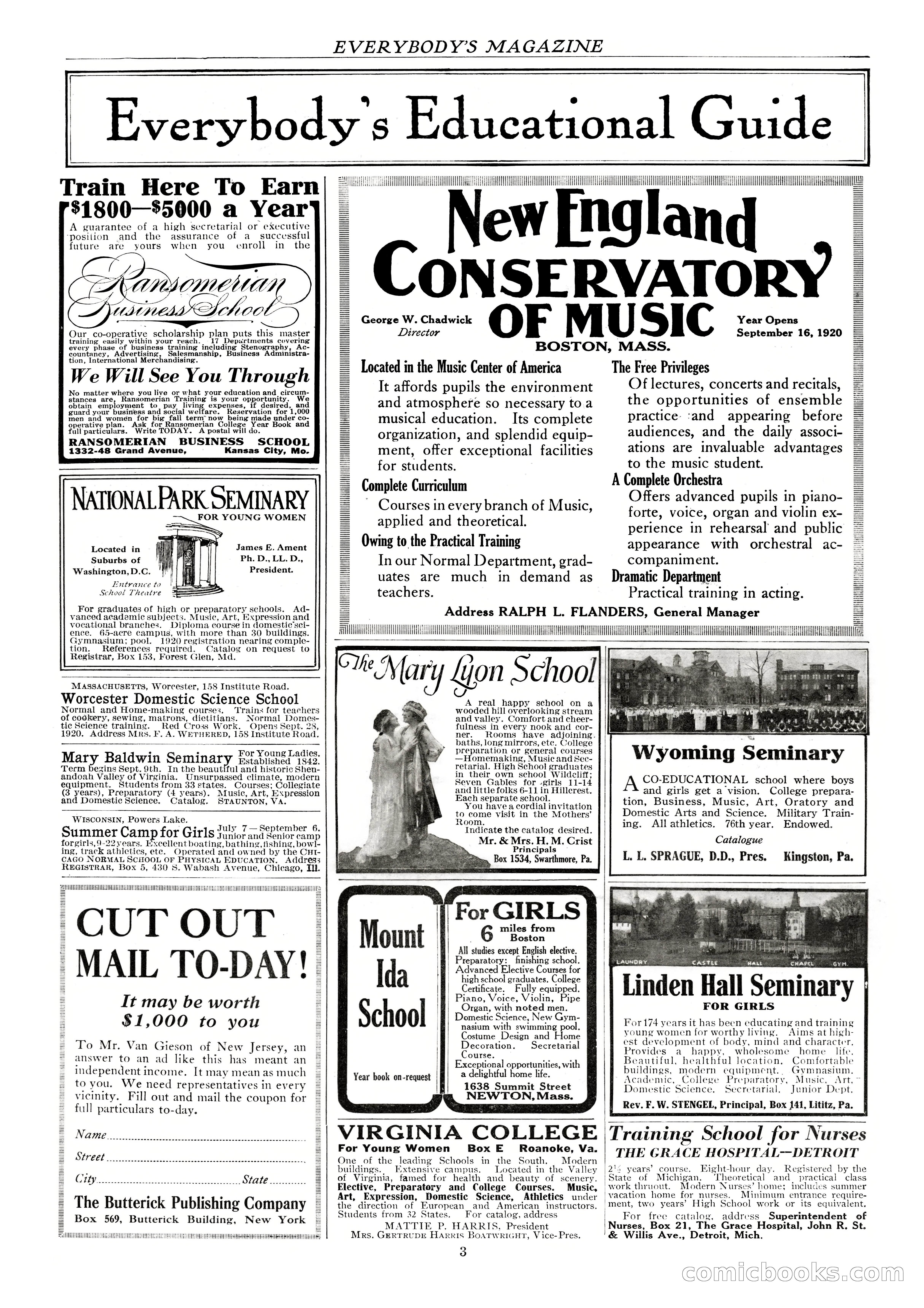 Everybody's Magazine, August 1920 — page 5 of 102