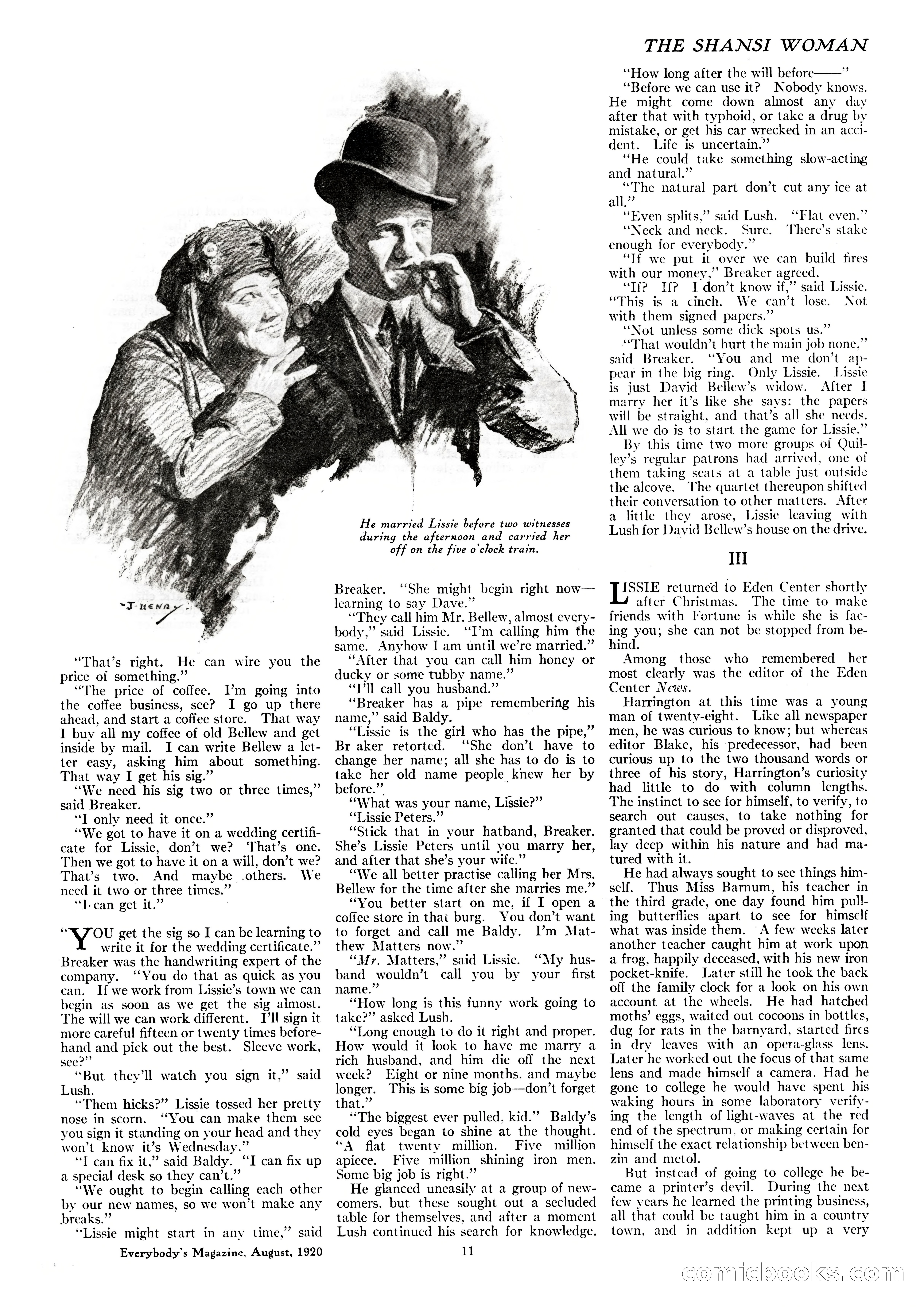 Everybody's Magazine, August 1920 — page 13 of 102