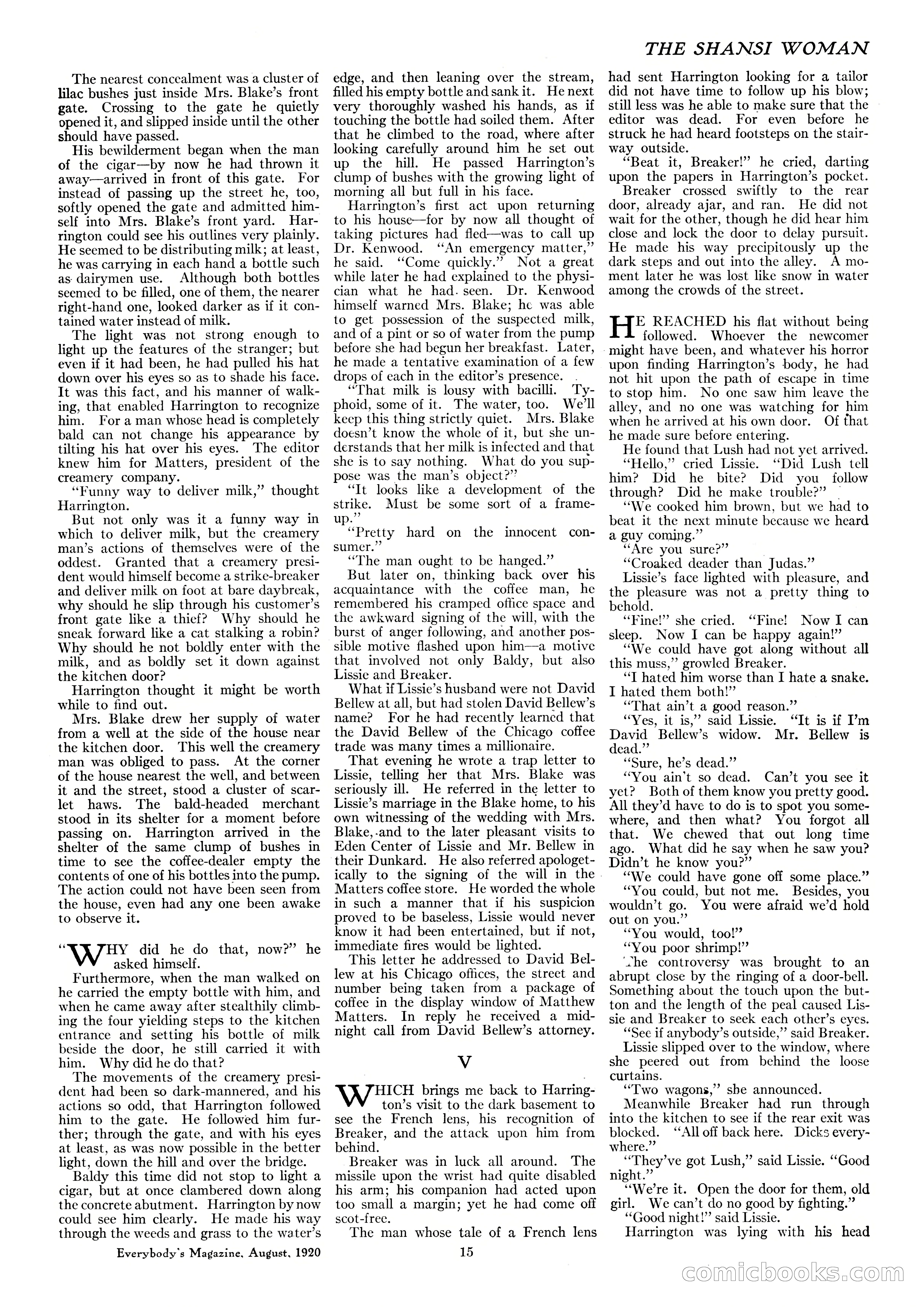 Everybody's Magazine, August 1920 — page 17 of 102