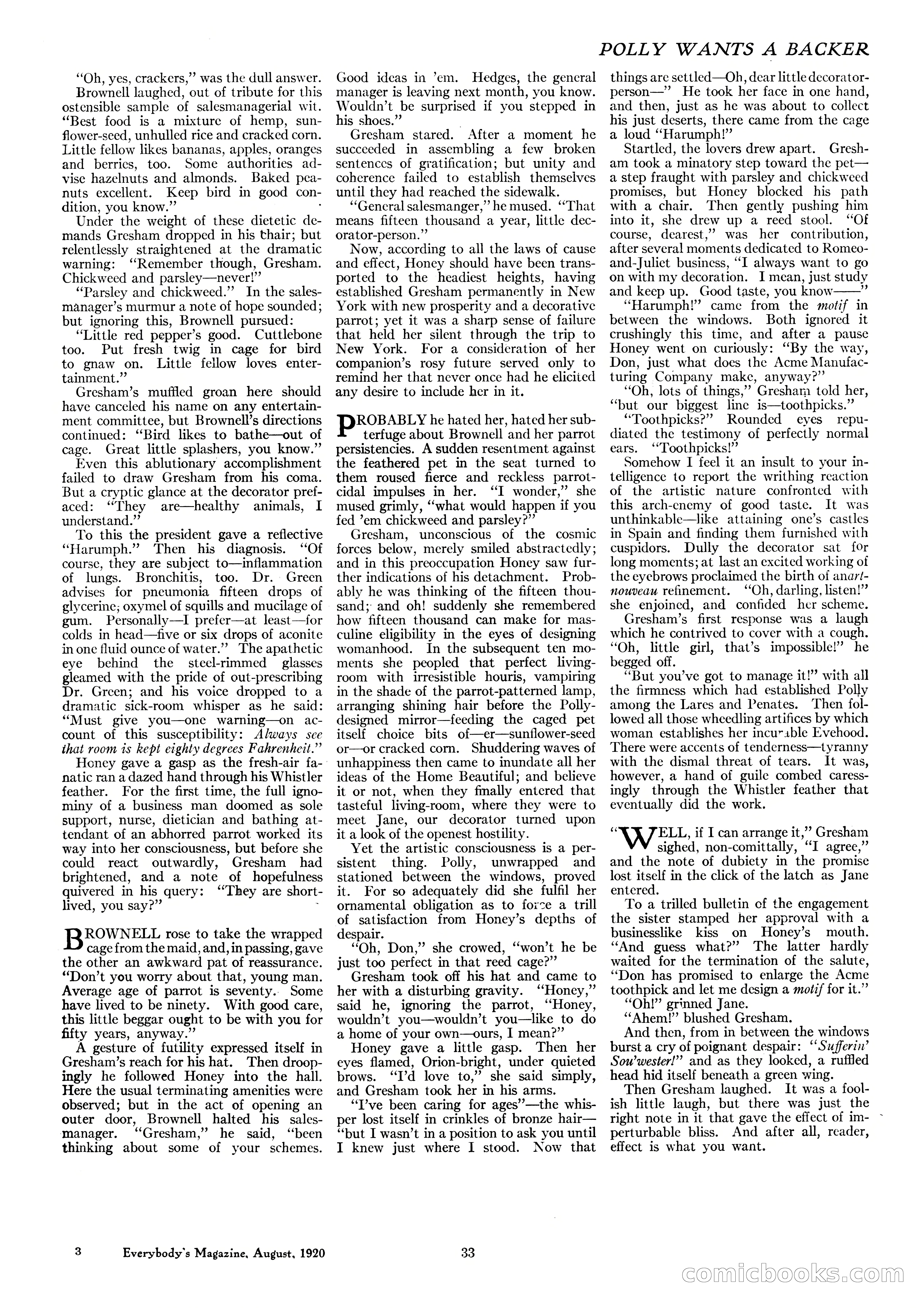 Everybody's Magazine, August 1920 — page 35 of 102