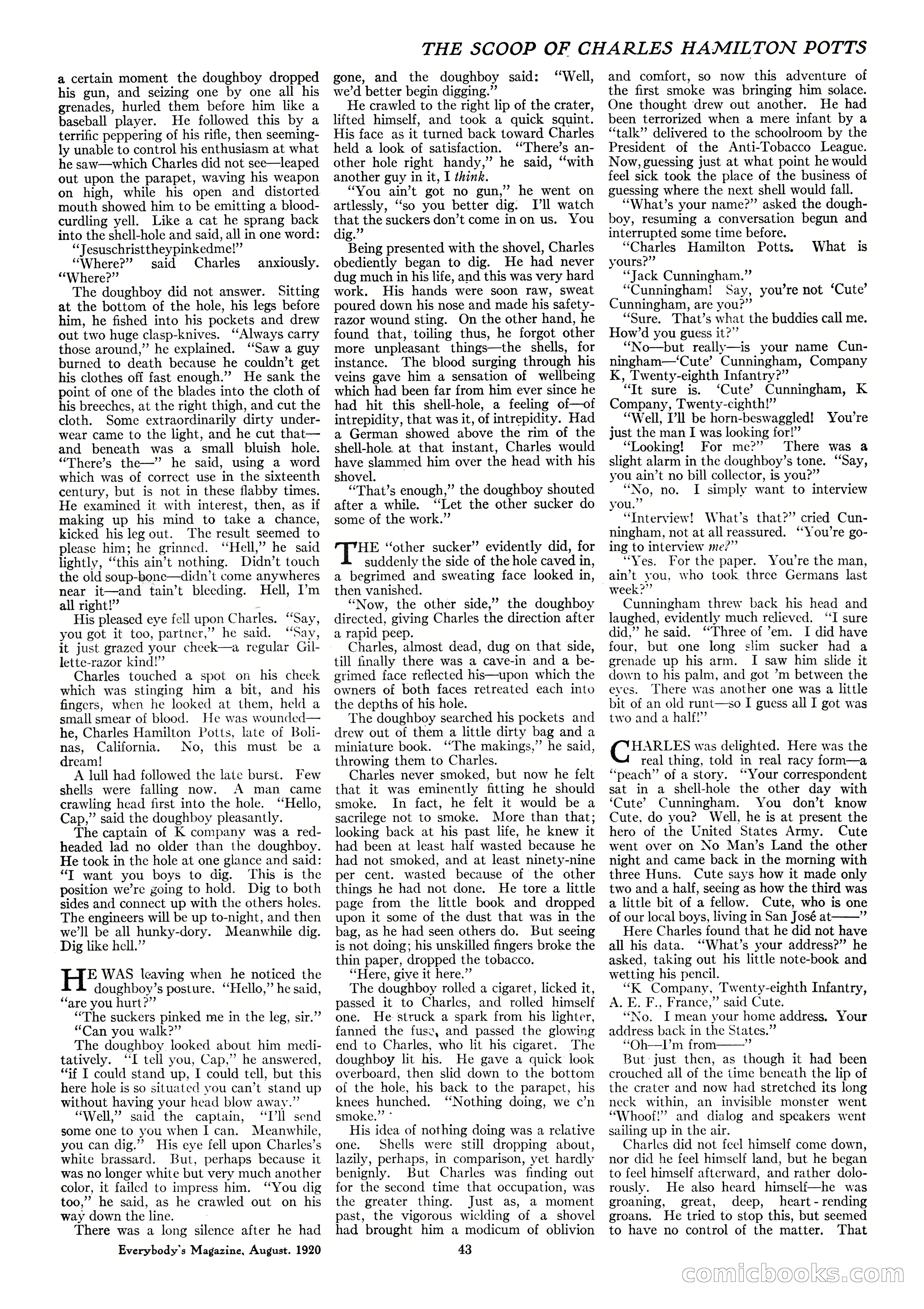 Everybody's Magazine, August 1920 — page 45 of 102