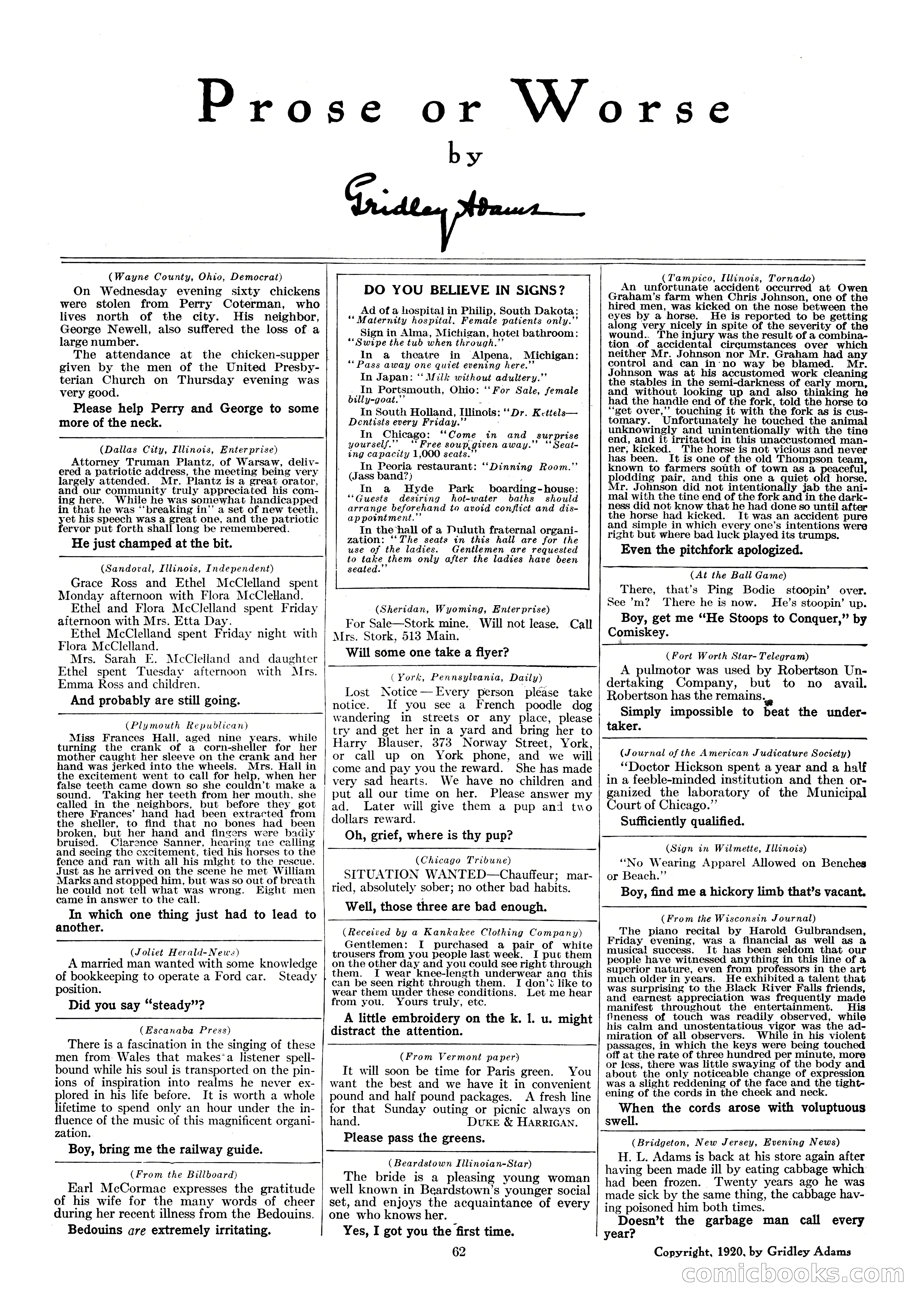 Everybody's Magazine, August 1920 — page 64 of 102