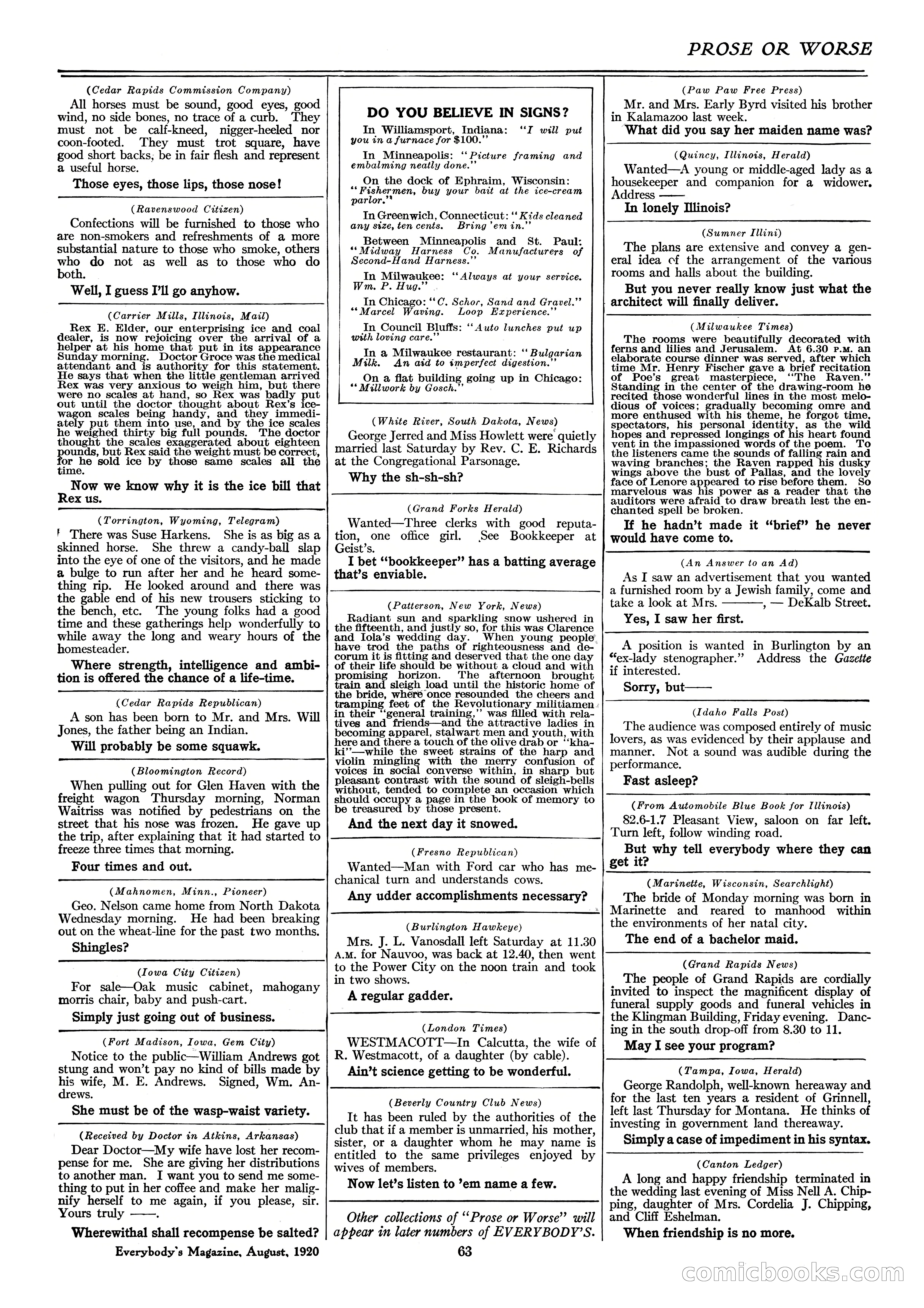 Everybody's Magazine, August 1920 — page 65 of 102